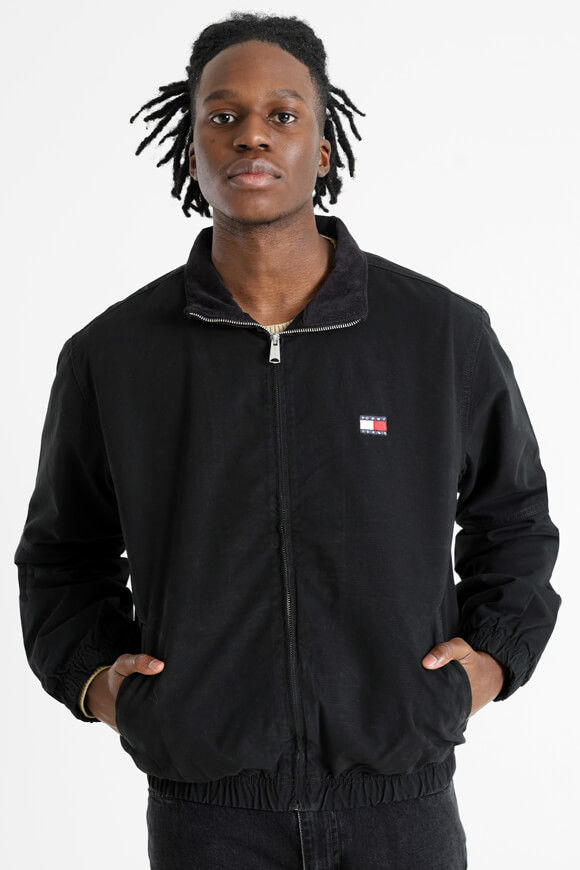 Tommy Jeans Cotton Essential Leichte Jacke | Black | Herren | M Tommy Jeans Cotton Essential Leichte Jacke | Black | Herren | M von Tommy Jeans