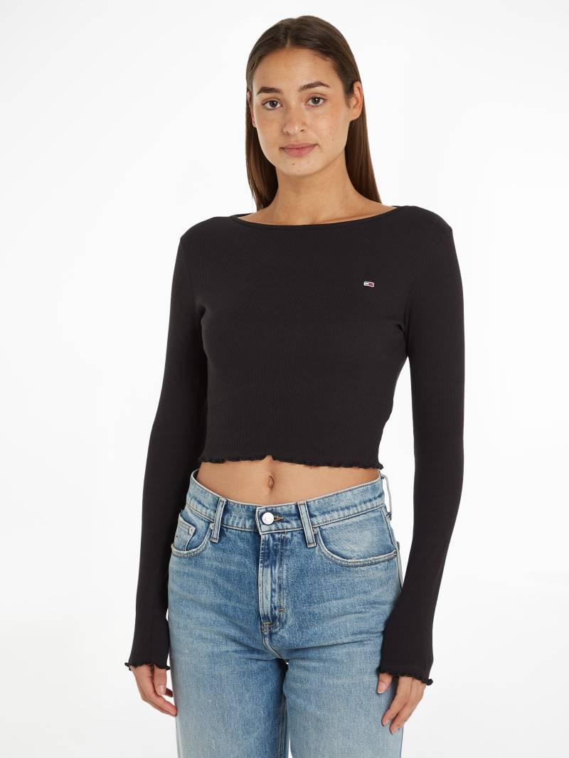 Tommy Jeans Crop-Top, mit Logo-Prägung an der Brust von Tommy Jeans