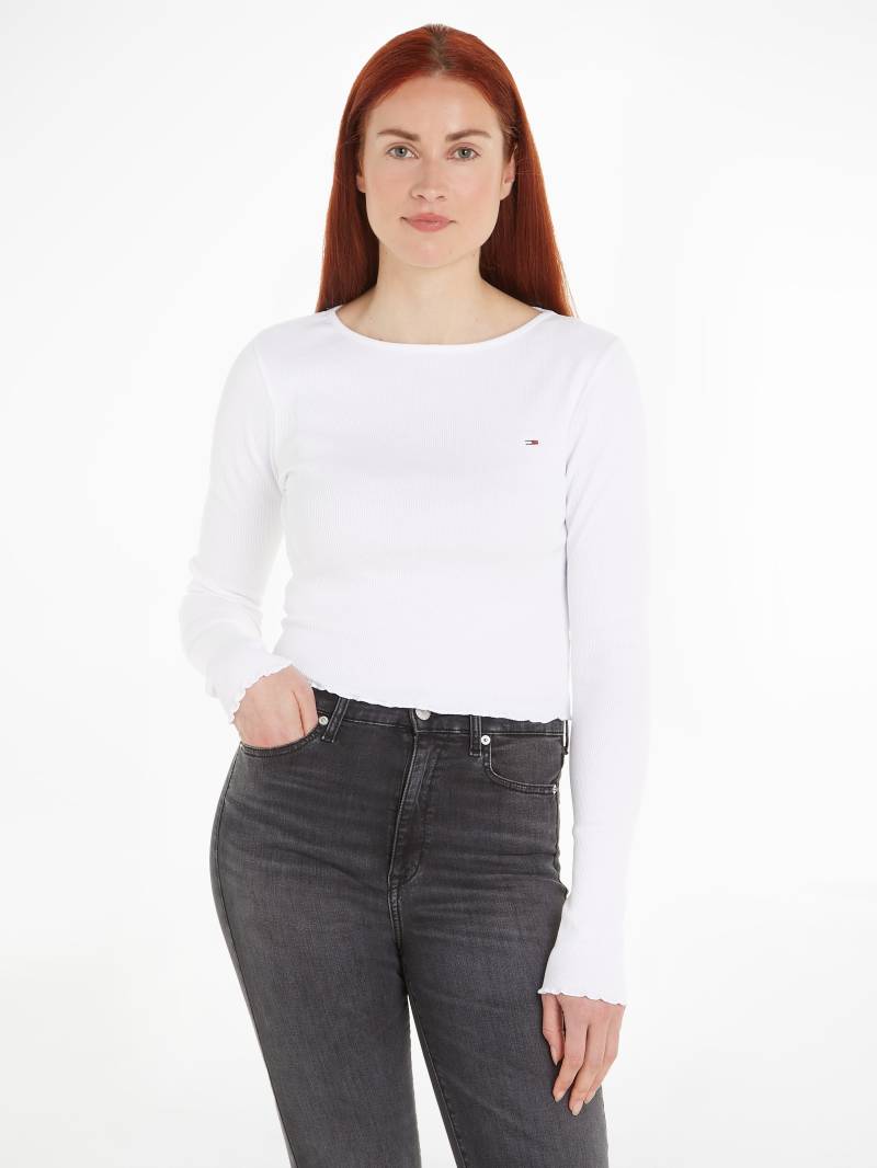 Tommy Jeans Crop-Top, mit Logo-Prägung an der Brust von Tommy Jeans