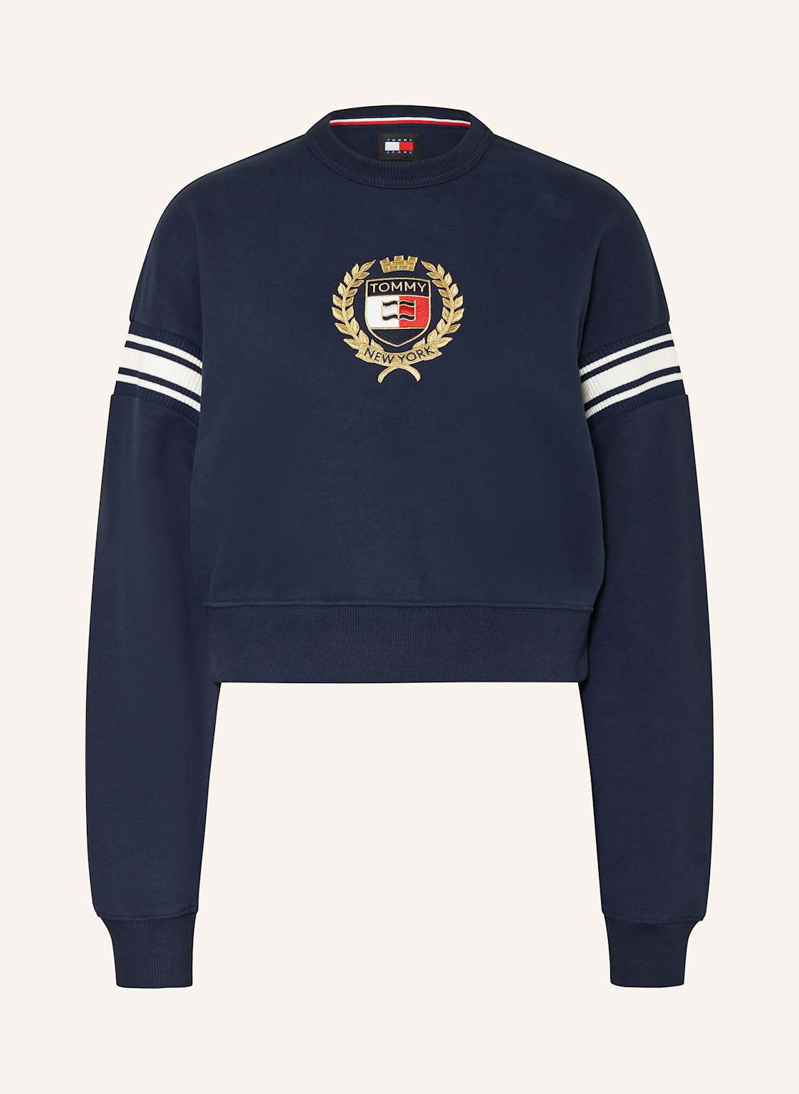 Tommy Jeans Cropped-Sweatshirt blau Tommy Jeans Cropped-Sweatshirt blau von Tommy Jeans