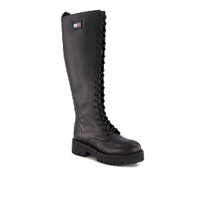 Tommy Jeans Damen Stiefel Schwarz von Tommy Jeans