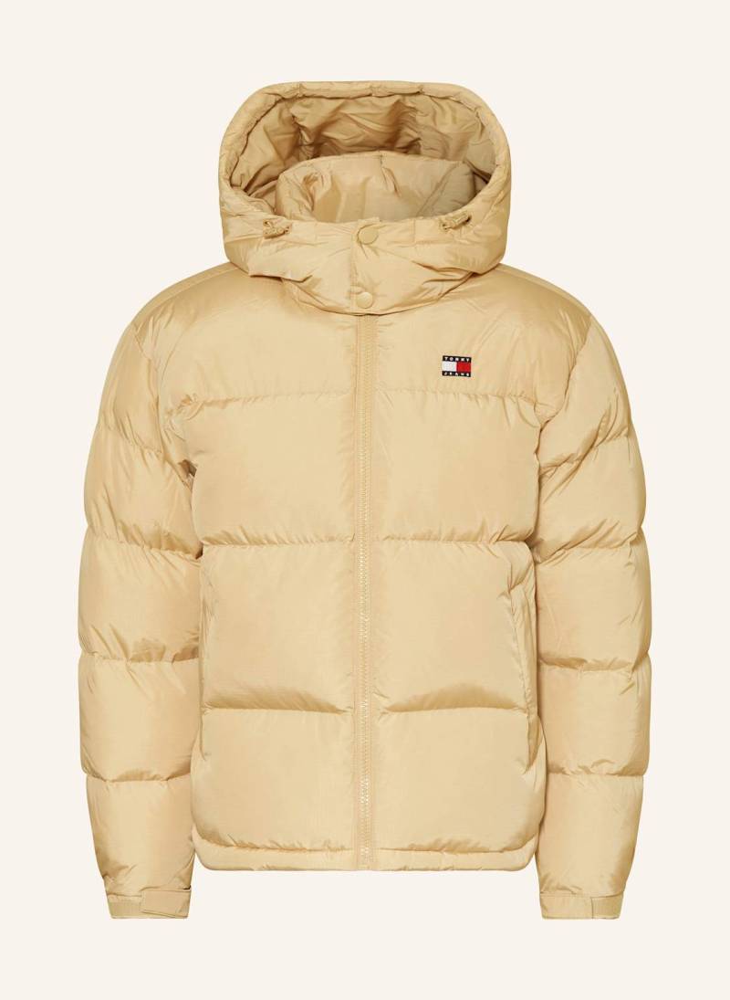 Tommy Jeans Daunenjacke Alaska Mit Abnehmbarer Kapuze beige von Tommy Jeans