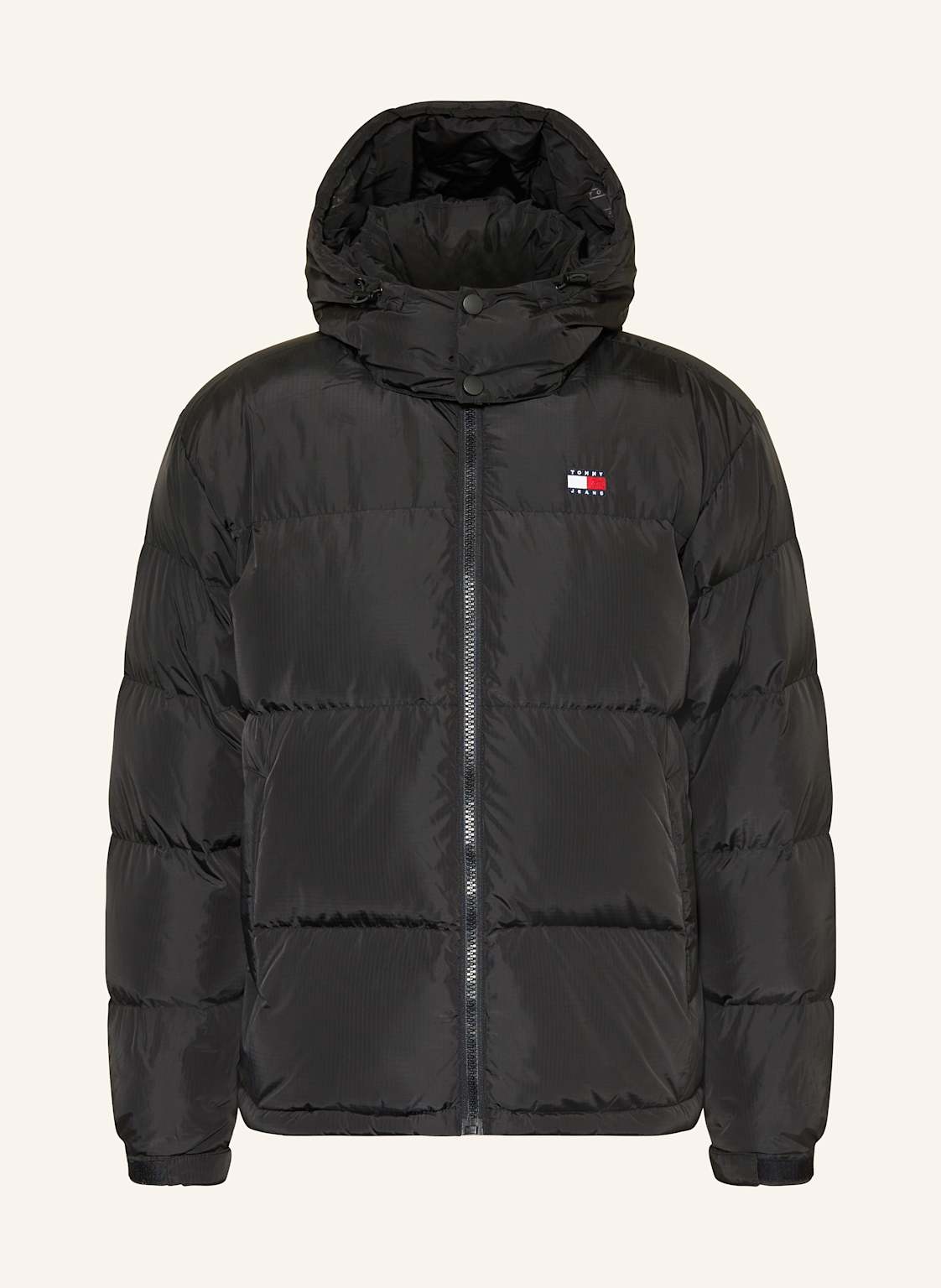 Tommy Jeans Daunenjacke Alaska Mit Abnehmbarer Kapuze schwarz von Tommy Jeans