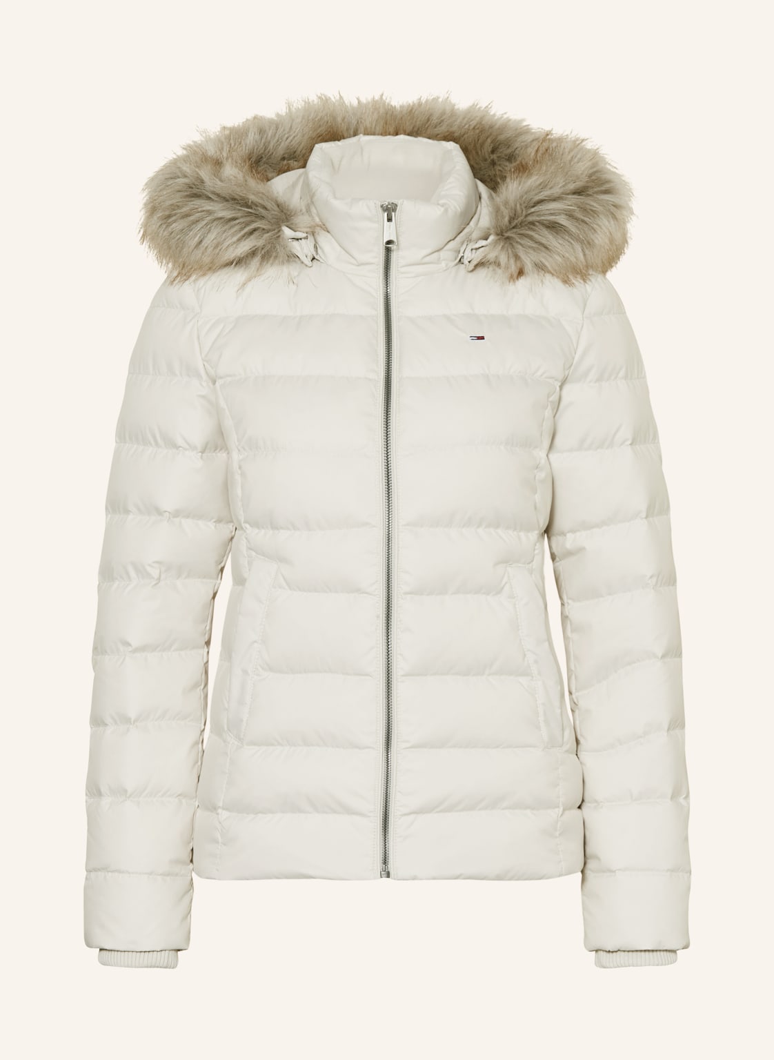 Tommy Jeans Daunenjacke Mit Abnehmbarem Kunstfell weiss Tommy Jeans Daunenjacke Mit Abnehmbarem Kunstfell weiss von Tommy Jeans