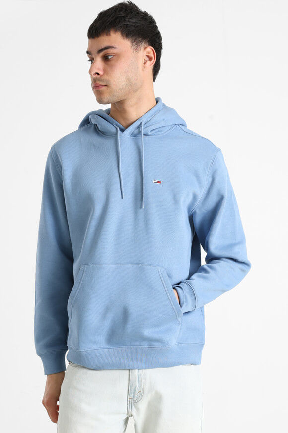 Tommy Jeans Fleece Kapuzensweatshirt | Colorado Blue | Herren  | M von Tommy Jeans