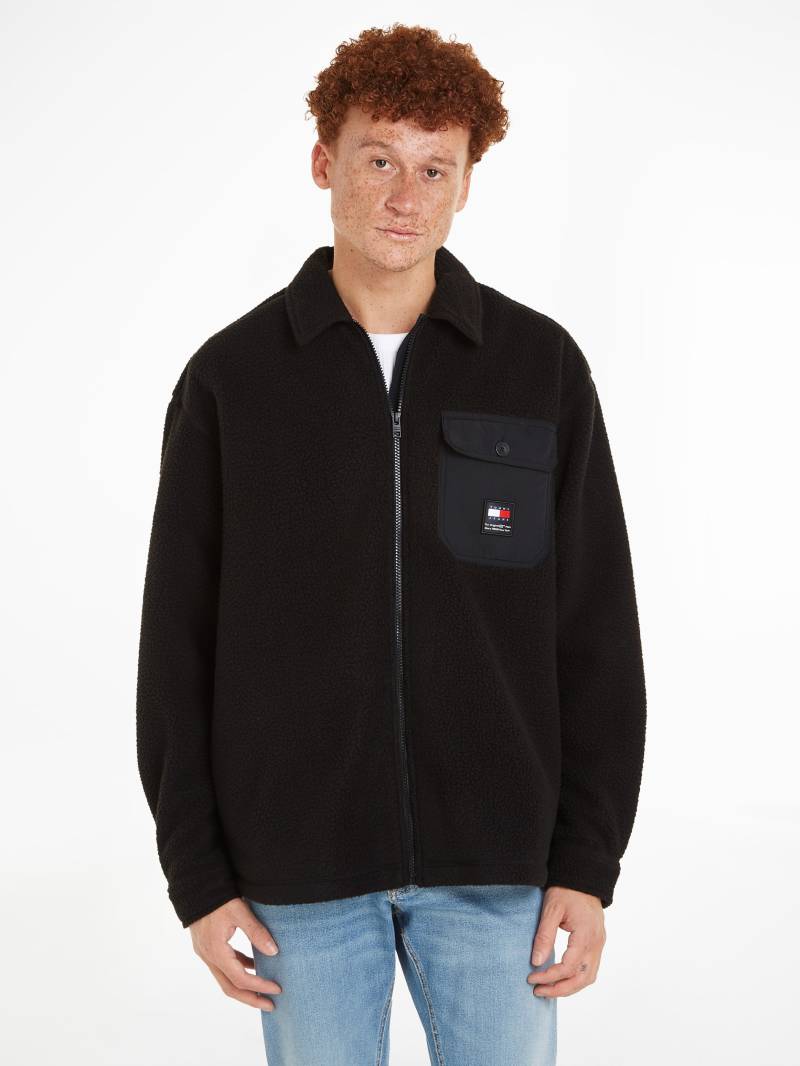 Tommy Jeans Fleecehemd »TJM SOLID TEDDY OVERSHIRT«, mit Brusttasche von Tommy Jeans