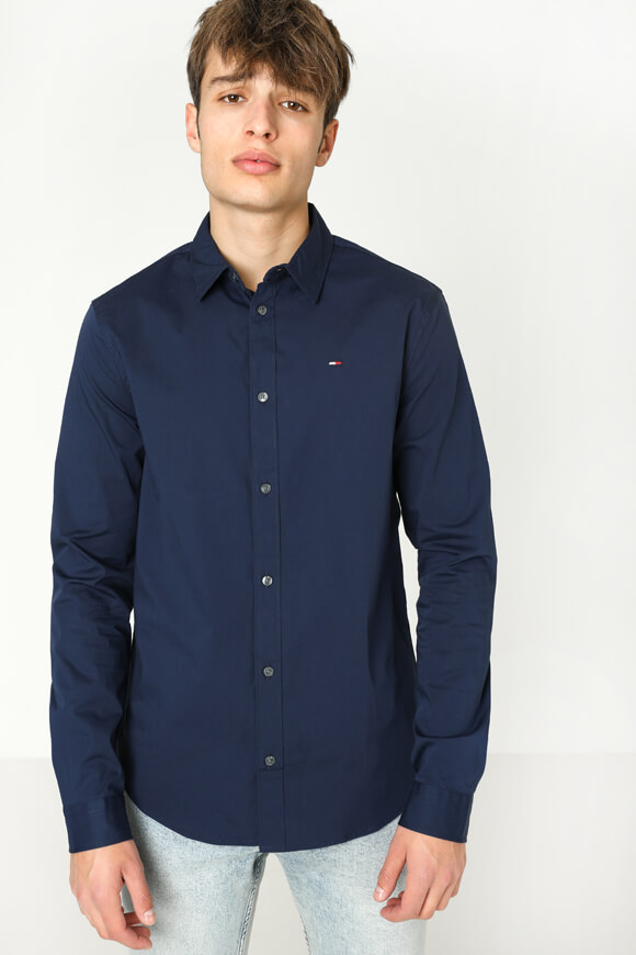 Tommy Jeans Hemd | Navy | Herren  | L von Tommy Jeans