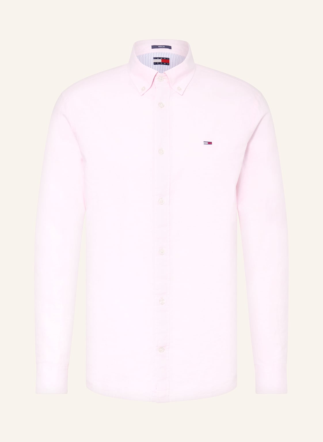 Tommy Jeans Hemd Regular Fit Mit Leinen pink Tommy Jeans Hemd Regular Fit Mit Leinen pink von Tommy Jeans