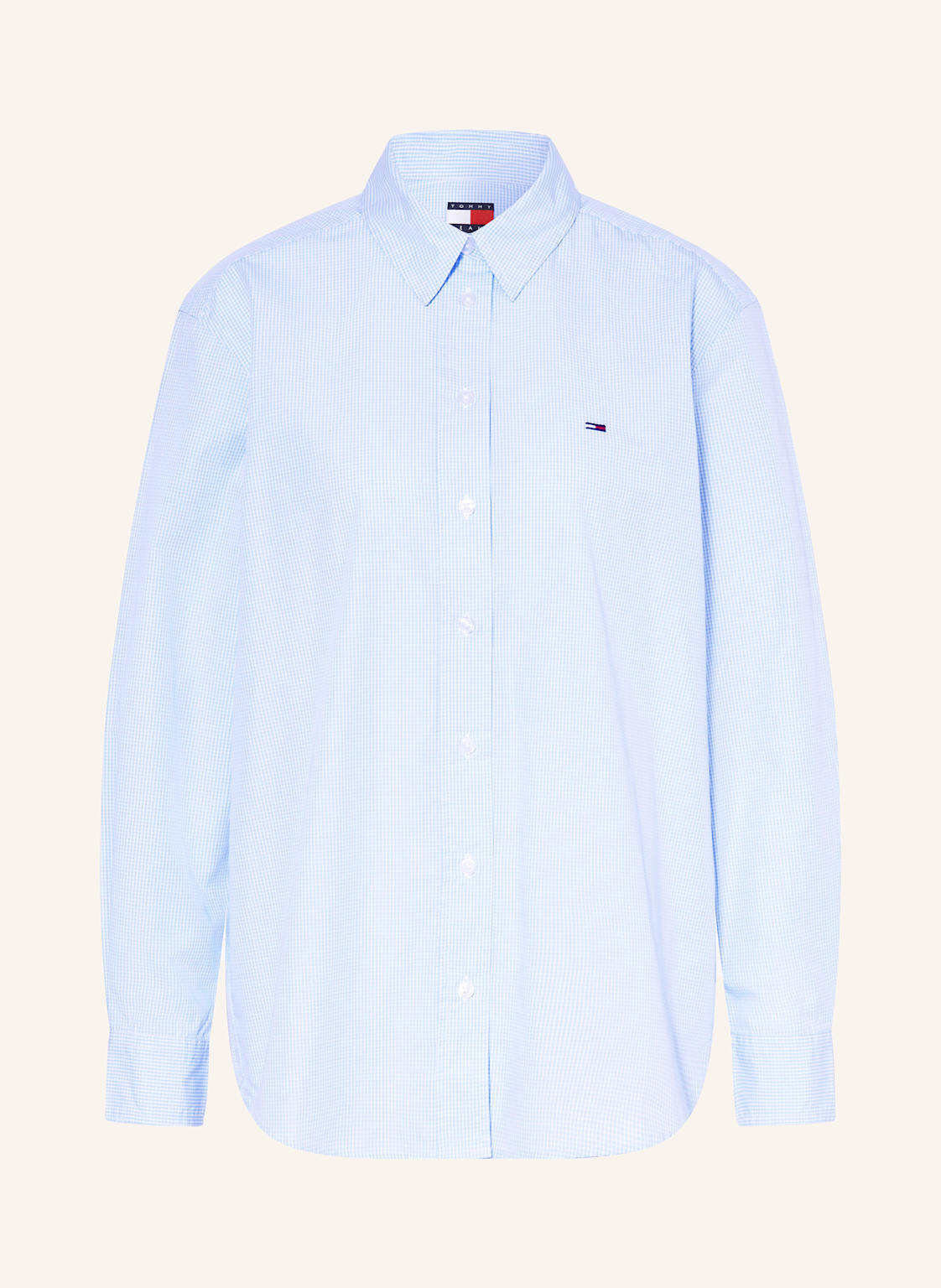 Tommy Jeans Hemdbluse blau Tommy Jeans Hemdbluse blau von Tommy Jeans