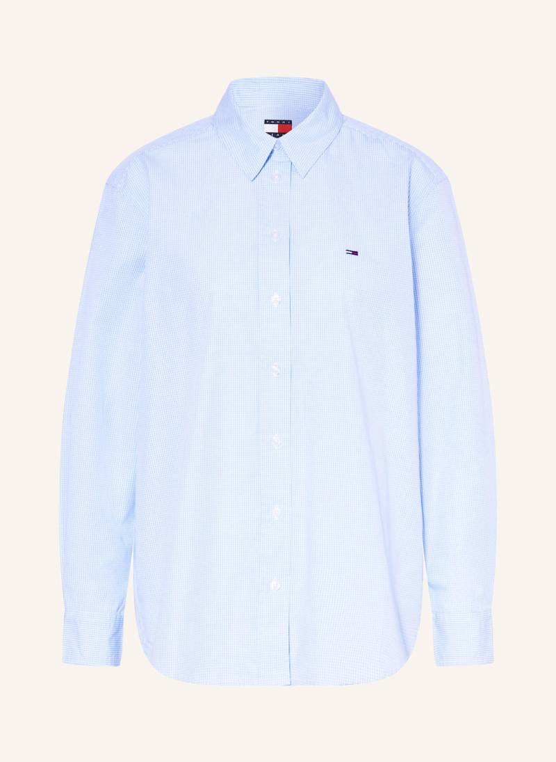 Tommy Jeans Hemdbluse blau von Tommy Jeans