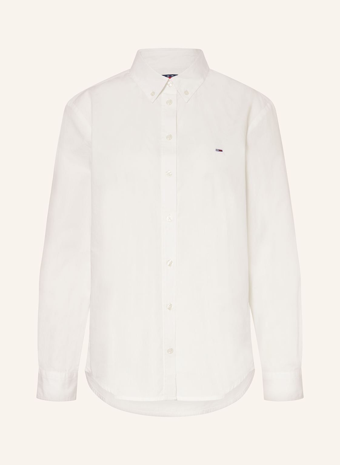 Tommy Jeans Hemdbluse weiss Tommy Jeans Hemdbluse weiss von Tommy Jeans