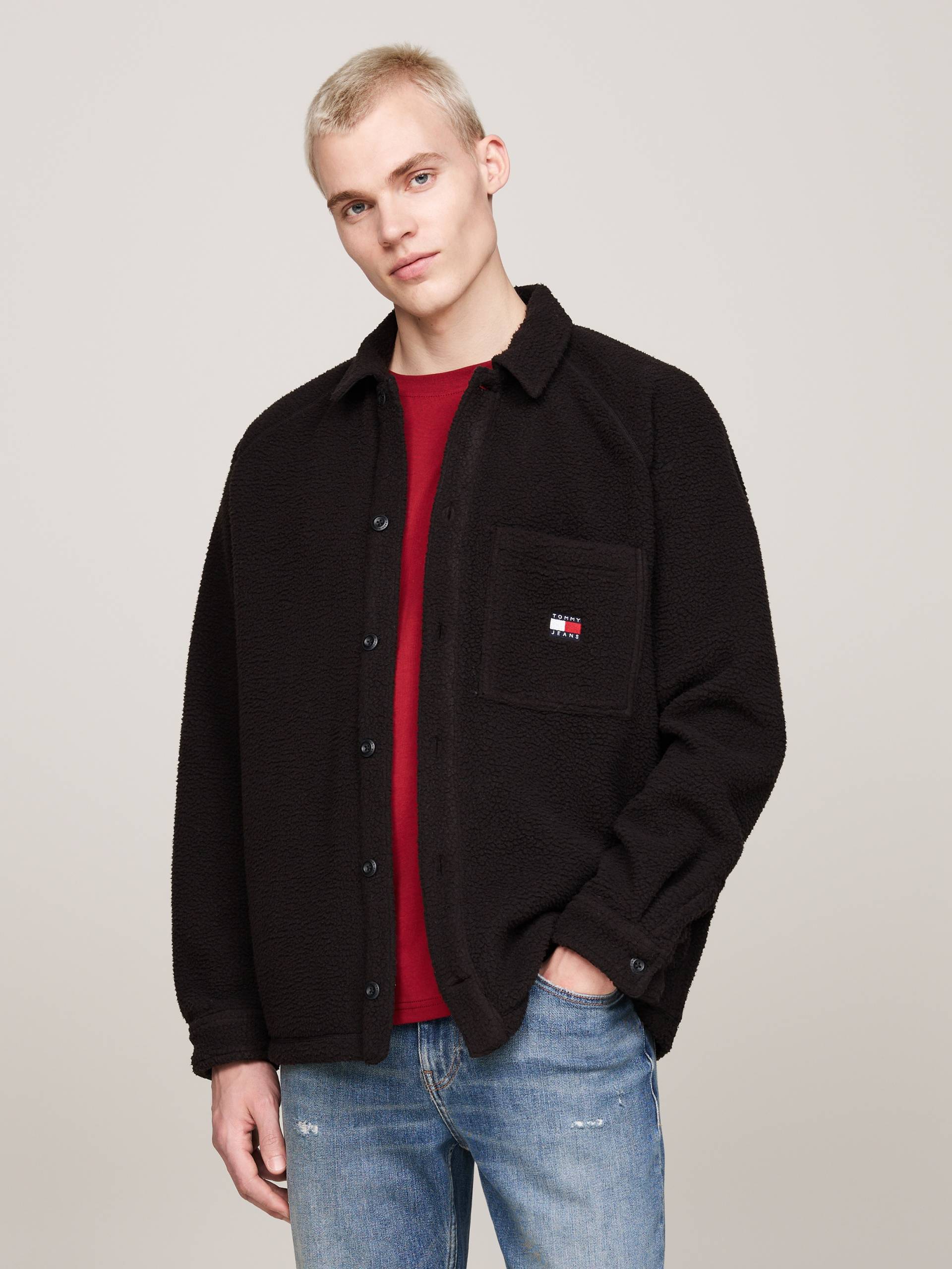 Tommy Jeans Hemdjacke »TJM XS BADGE TEDDY OVERSHIRT« Tommy Jeans Hemdjacke »TJM XS BADGE TEDDY OVERSHIRT« von Tommy Jeans