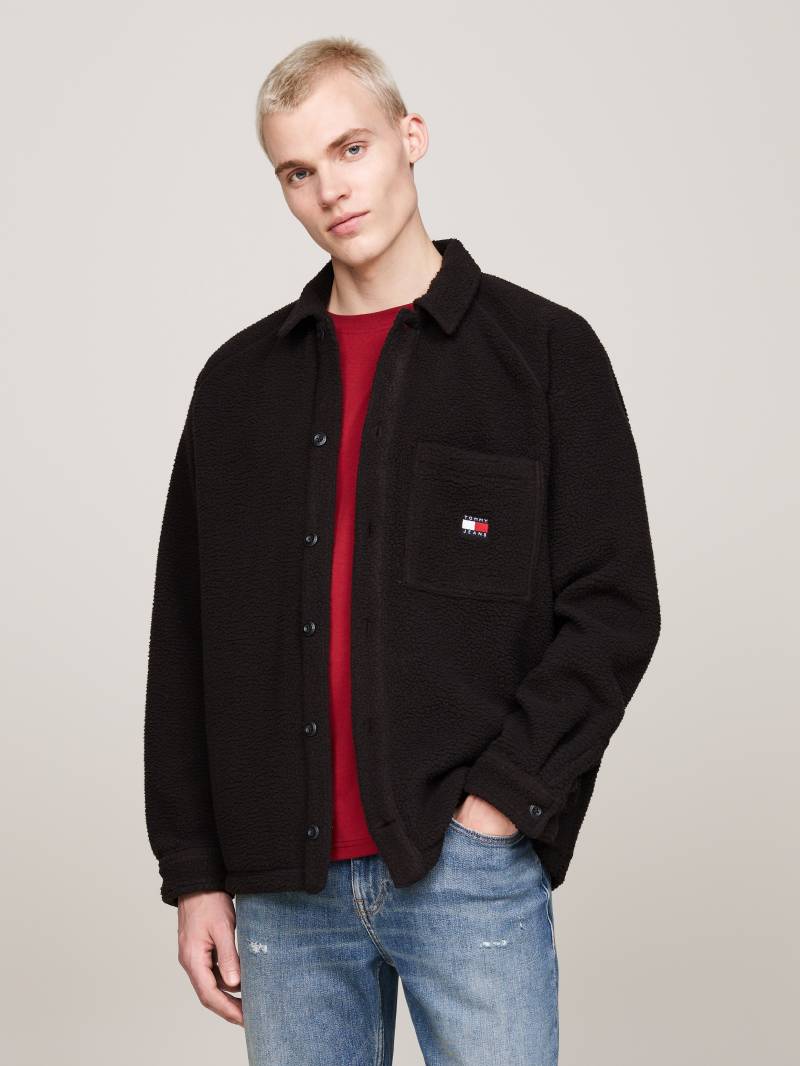 Tommy Jeans Hemdjacke »TJM XS BADGE TEDDY OVERSHIRT« von Tommy Jeans