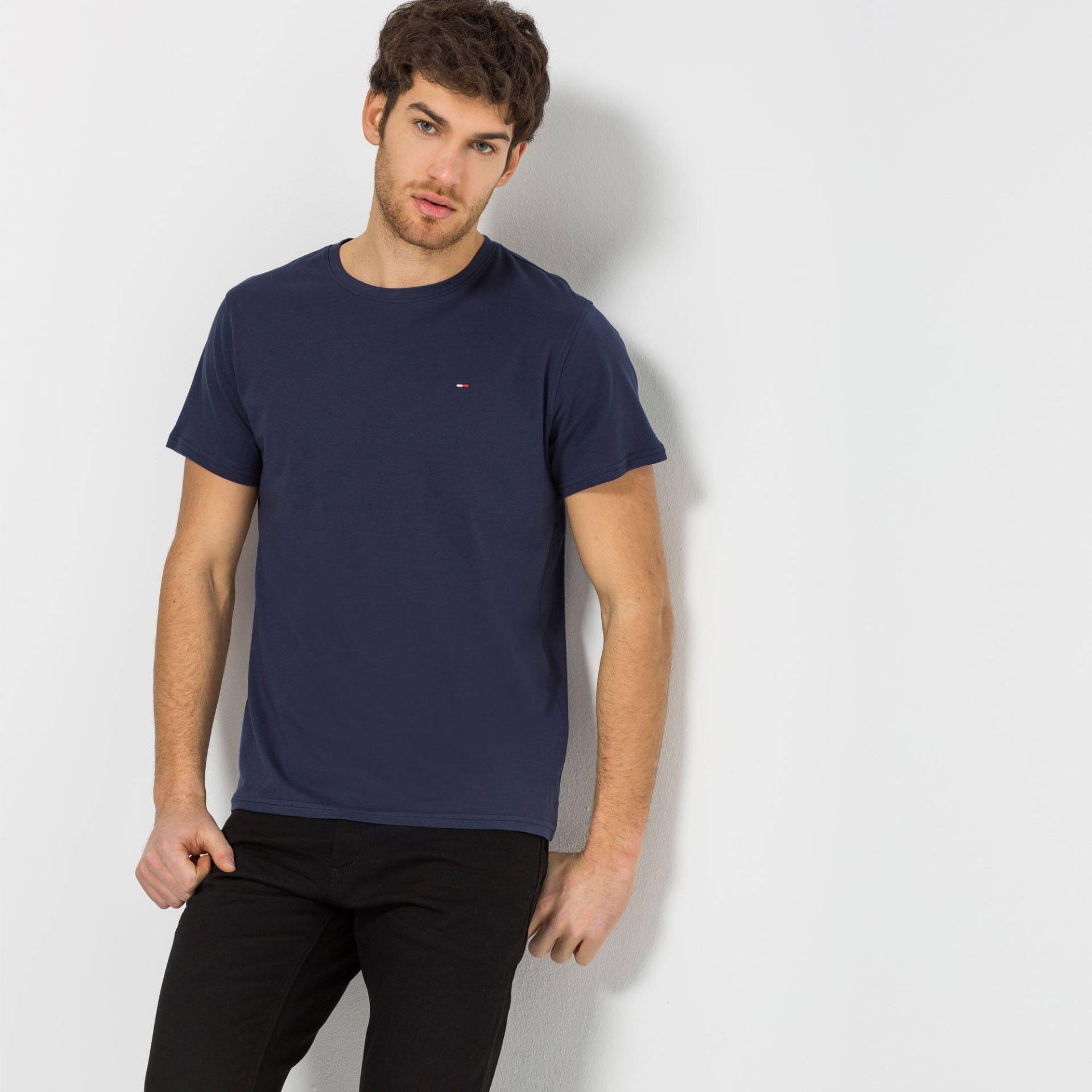 Tommy Jeans - T-Shirt, kurzarm, für Herren, Marine, Größe S von Tommy Jeans