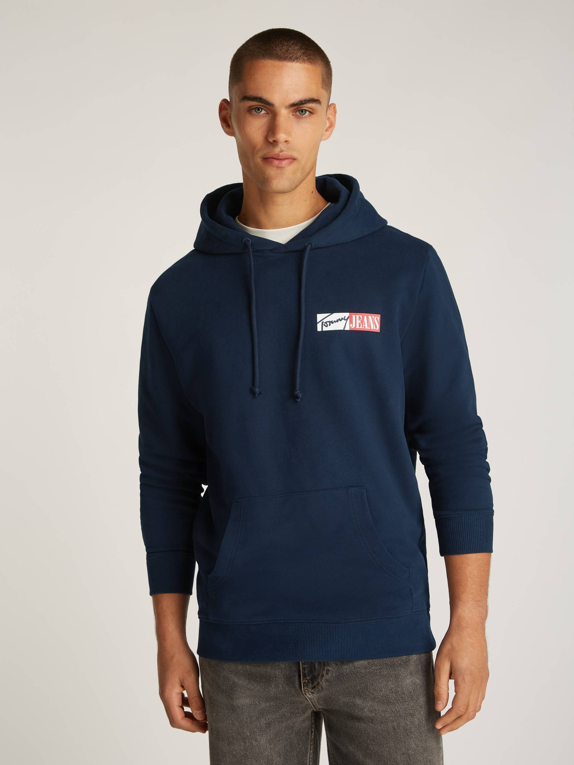 Tommy Jeans Hoodie »TJM REG ENTRY GRAPHIC HOODIE EXT«, mit Logo von Tommy Jeans