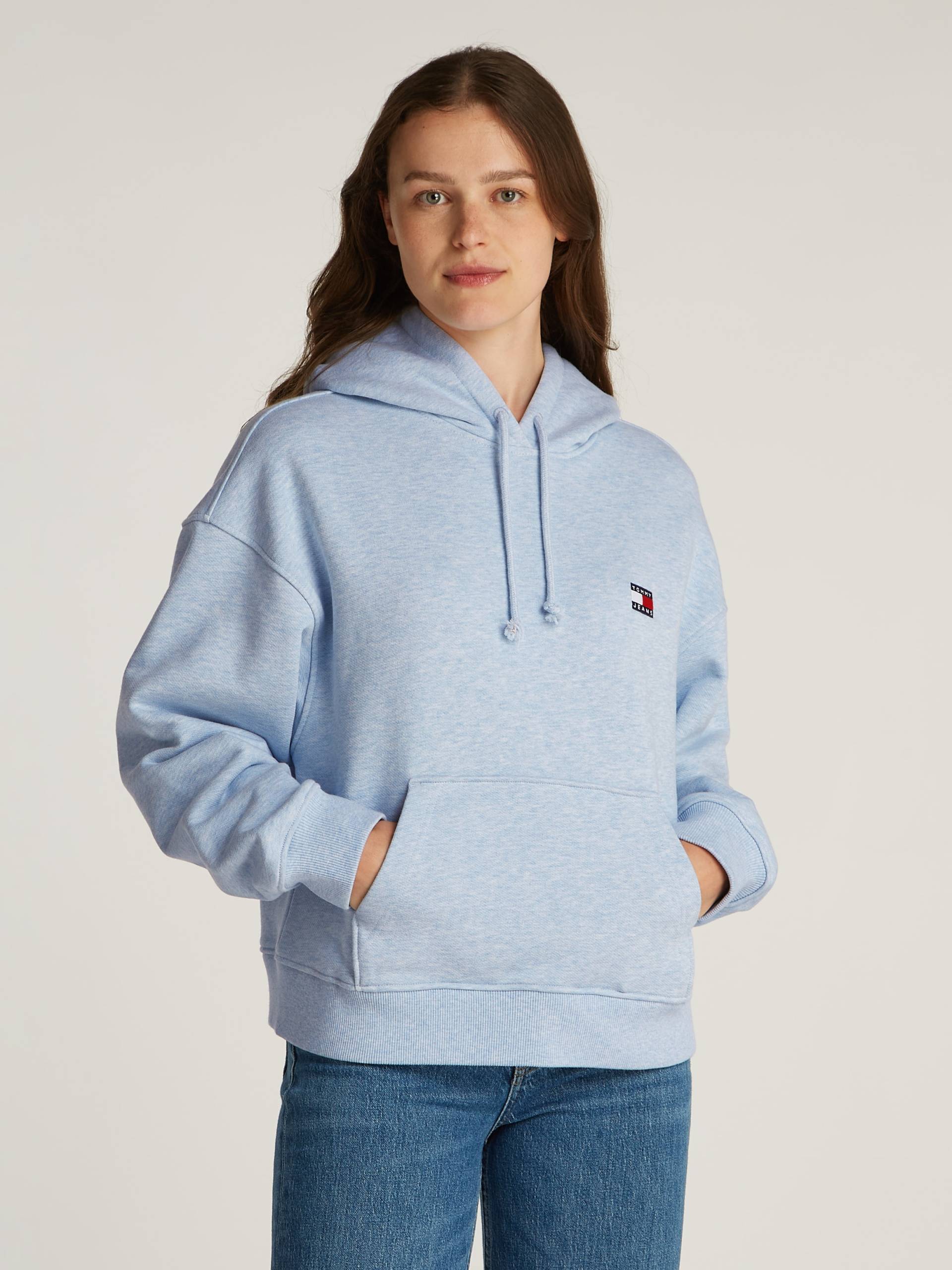 Tommy Jeans Hoodie »TJW BXY BADGE HOODIE EXT«, mit Logo-Badge von Tommy Jeans