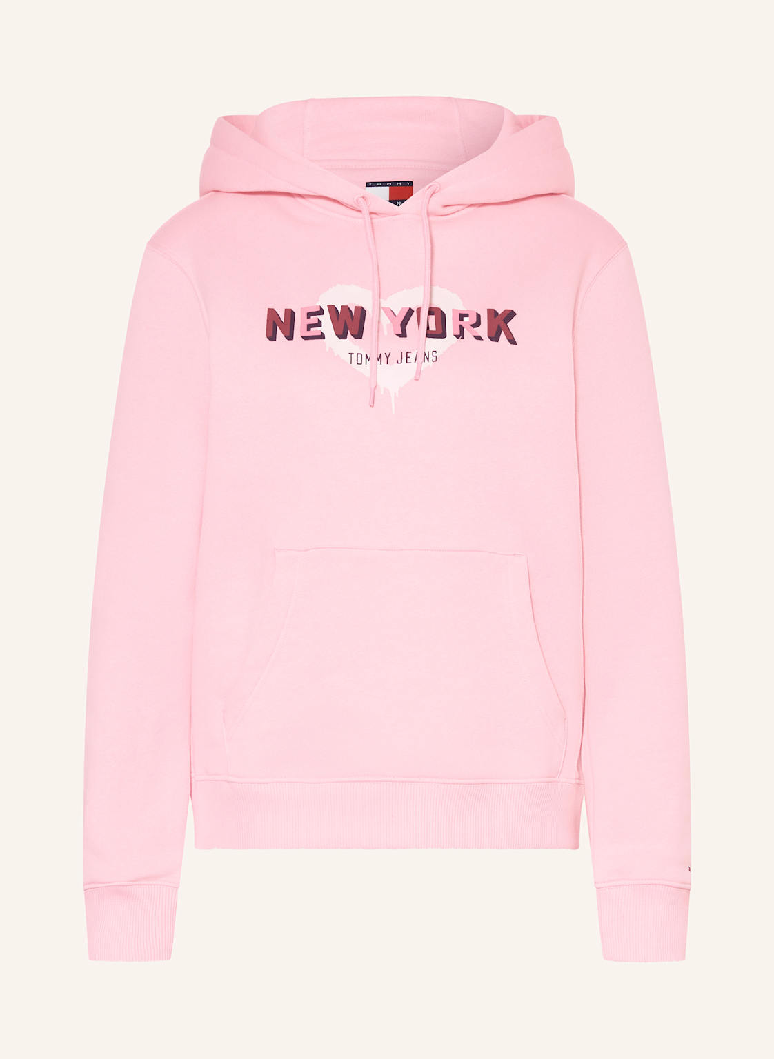 Tommy Jeans Hoodie rosa von Tommy Jeans