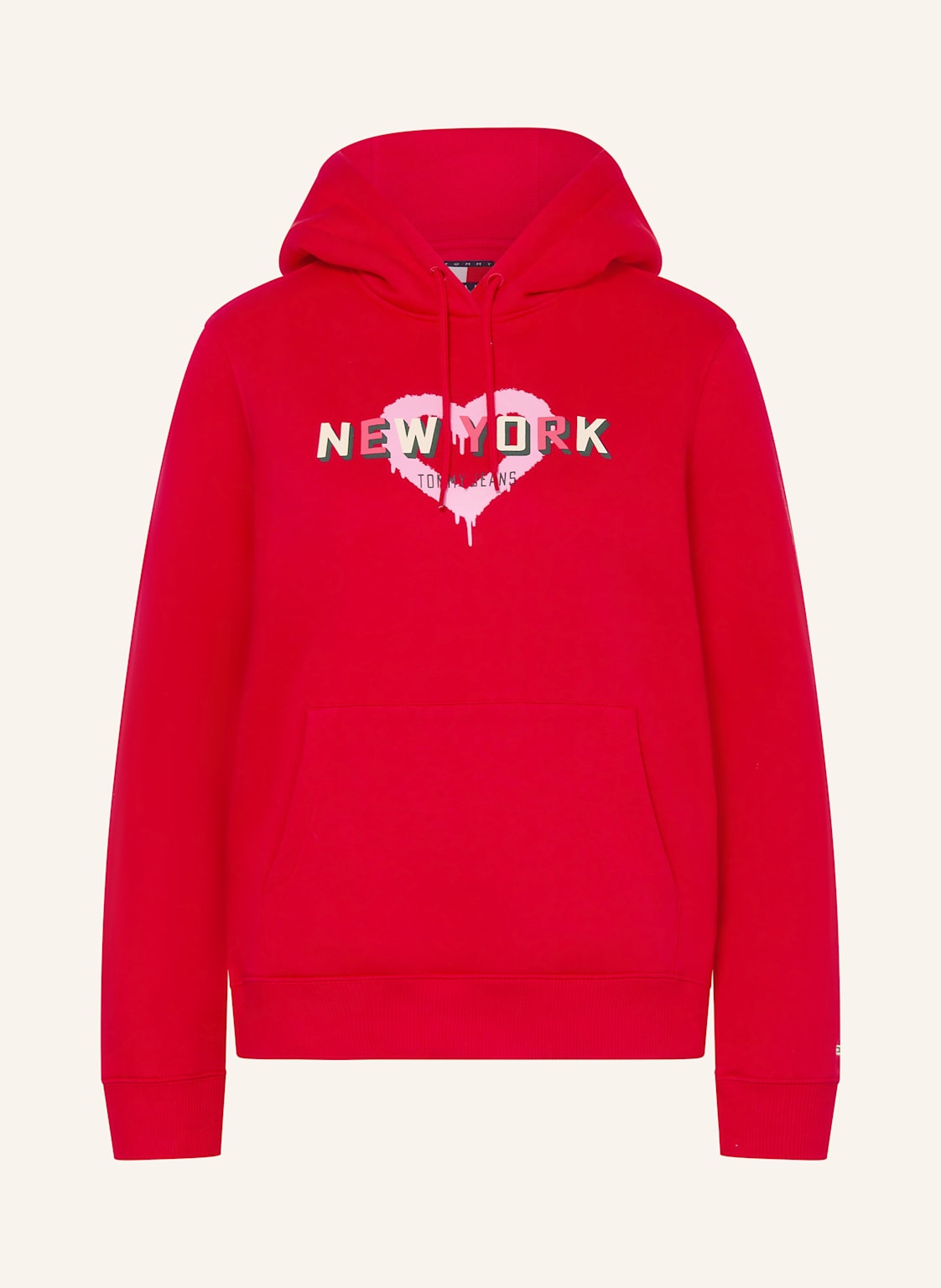 Tommy Jeans Hoodie rot Tommy Jeans Hoodie rot von Tommy Jeans