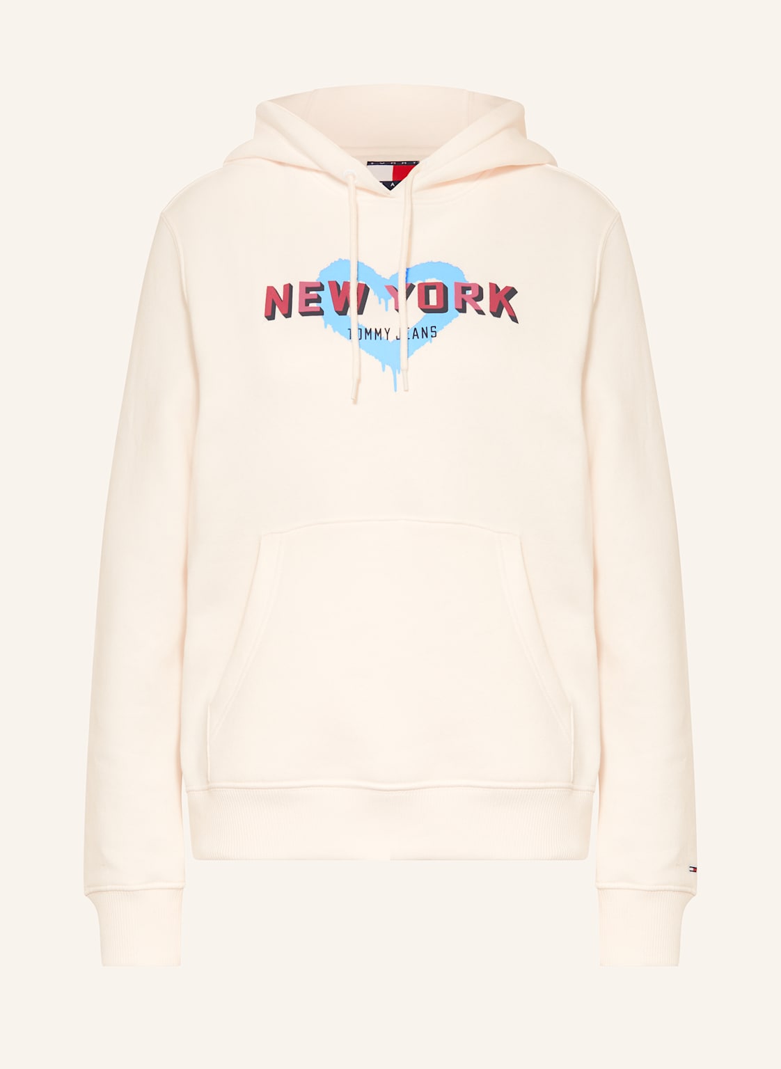 Tommy Jeans Hoodie weiss von Tommy Jeans