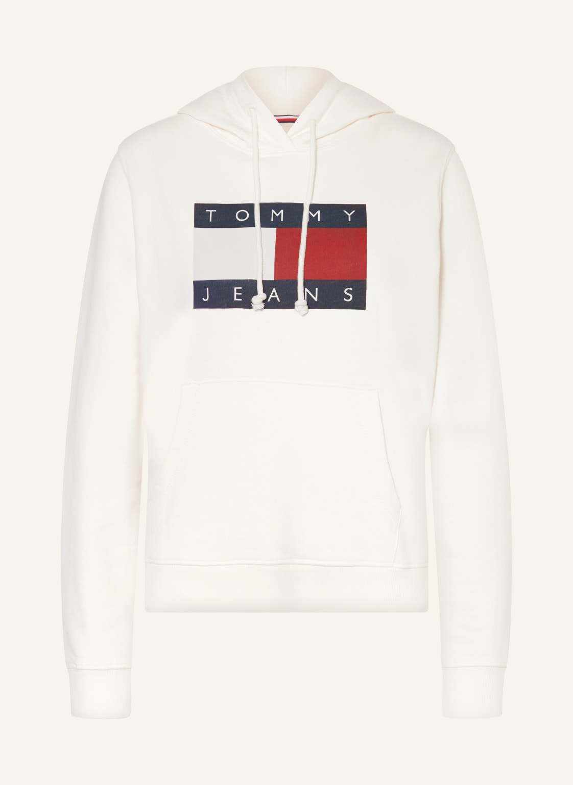 Tommy Jeans Hoodie weiss von Tommy Jeans