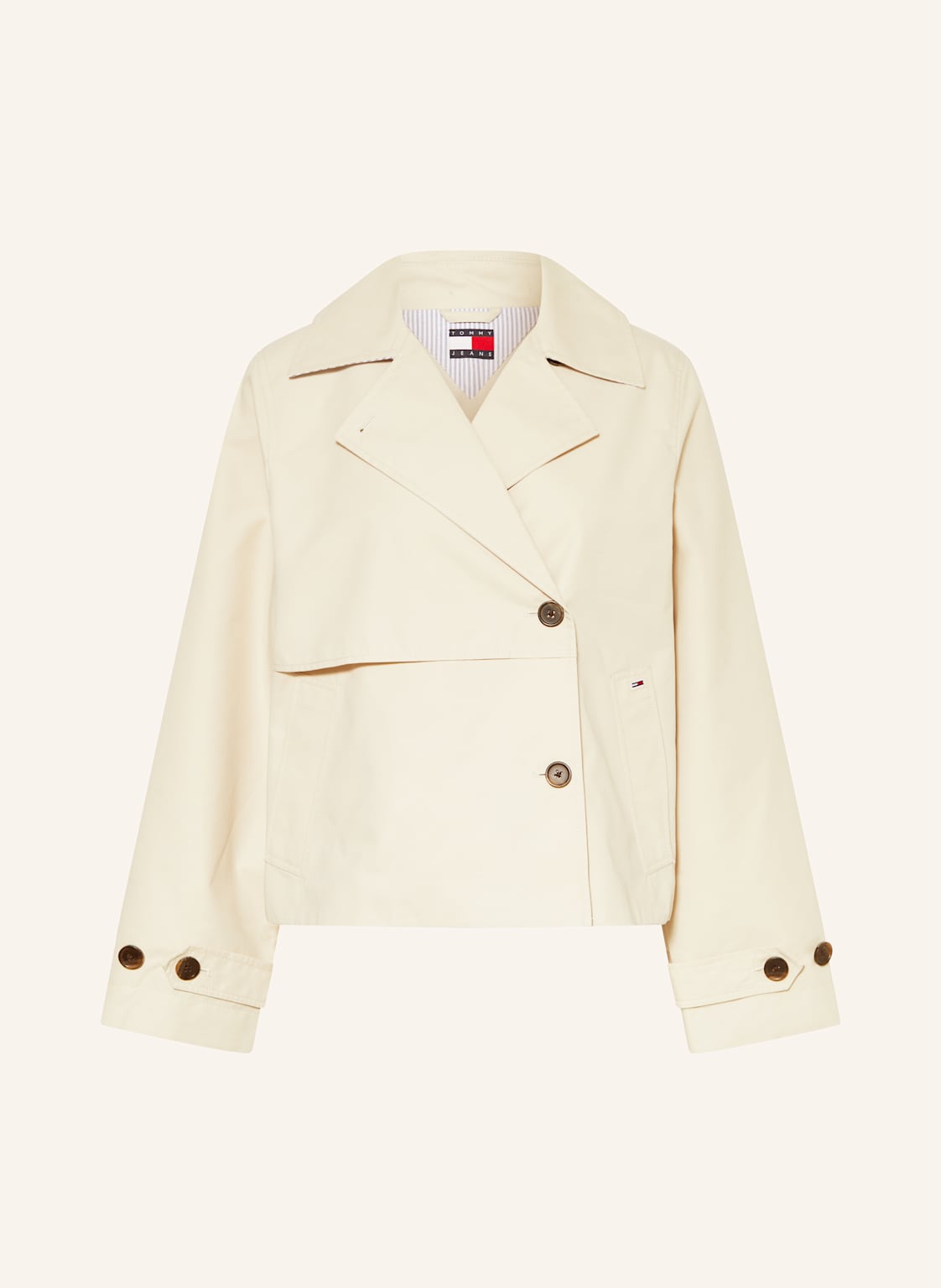 Tommy Jeans Jacke beige von Tommy Jeans