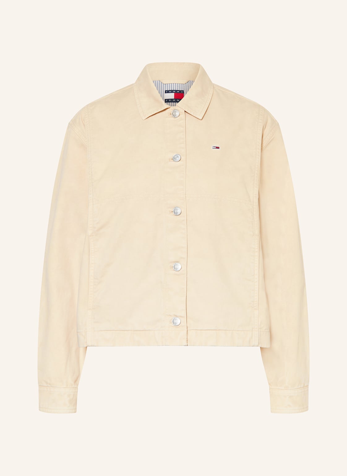 Tommy Jeans Jeansjacke beige von Tommy Jeans