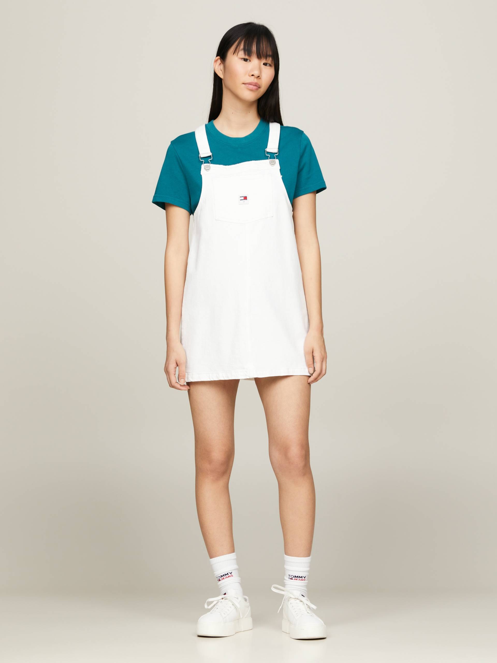 Tommy Jeans Jeanskleid »PINAFORE DRESS BH6193«, mit Taschen von Tommy Jeans