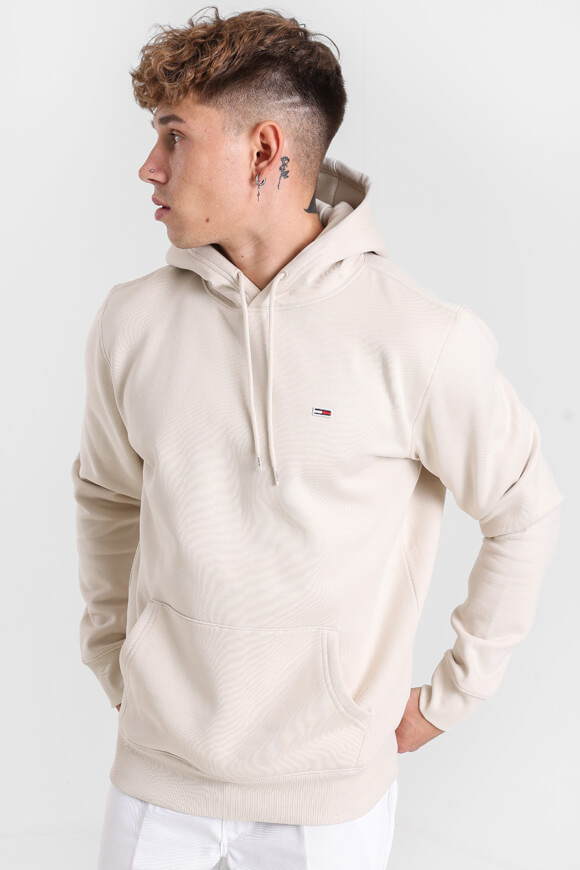 Tommy Jeans Fleece Kapuzensweatshirt | Newsprint | Herren | M Tommy Jeans Fleece Kapuzensweatshirt | Newsprint | Herren | M von Tommy Jeans