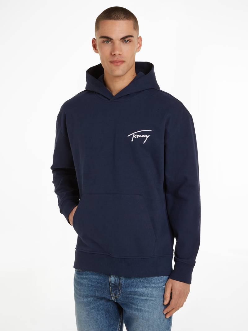 Tommy Jeans Kapuzensweatshirt »TJM RLX SIGNATURE HOODIE EXT«, mit aufgesticktem Signatur-Logo von Tommy Jeans