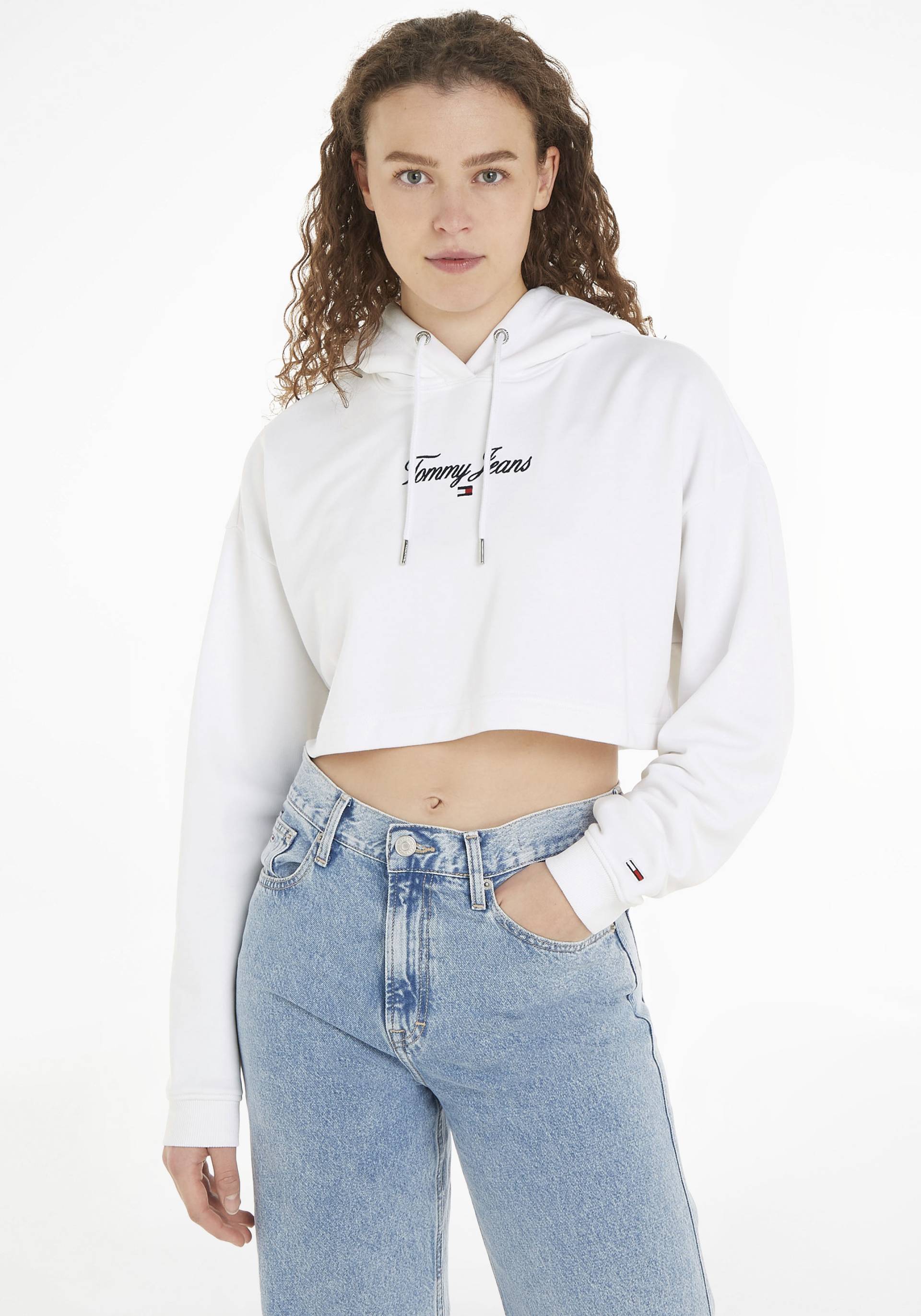Tommy Jeans Kapuzensweatshirt »TJW CRP ESS 1 EMBRO HOODIE«, mit Tommy Jeans Labelstickerei Tommy Jeans Kapuzensweatshirt »TJW CRP ESS 1 EMBRO HOODIE«, mit Tommy Jeans Labelstickerei von Tommy Jeans