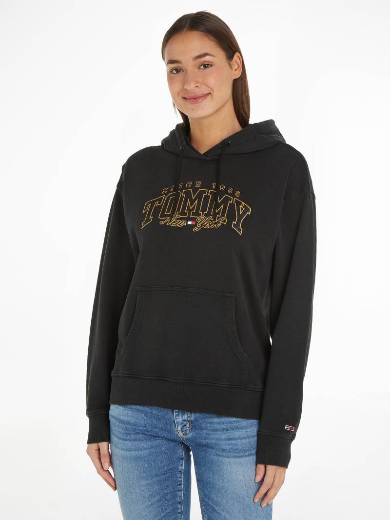 Tommy Jeans Kapuzensweatshirt »TJW RLX LUXE VARSITY HOODIE«, mit grossem Logodruck von Tommy Jeans