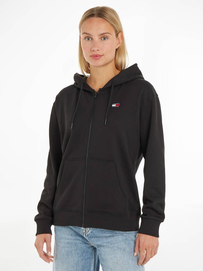 Tommy Jeans Kapuzensweatshirt »TJW RLX XS BADGE ZIP TRHU«, mit Tommy Jeans Logostickerei von Tommy Jeans