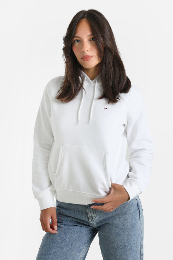 Tommy Jeans Kapuzensweatshirt | White | Damen  | L von Tommy Jeans