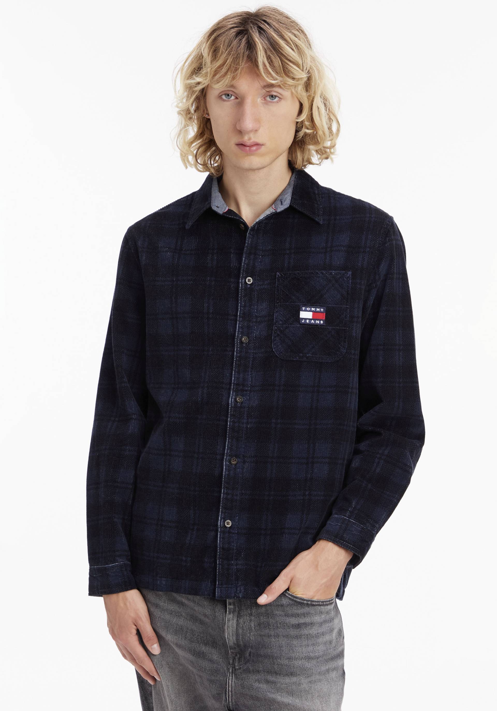 Tommy Jeans Karohemd »TJM CHECKED CORD SHIRT« von Tommy Jeans