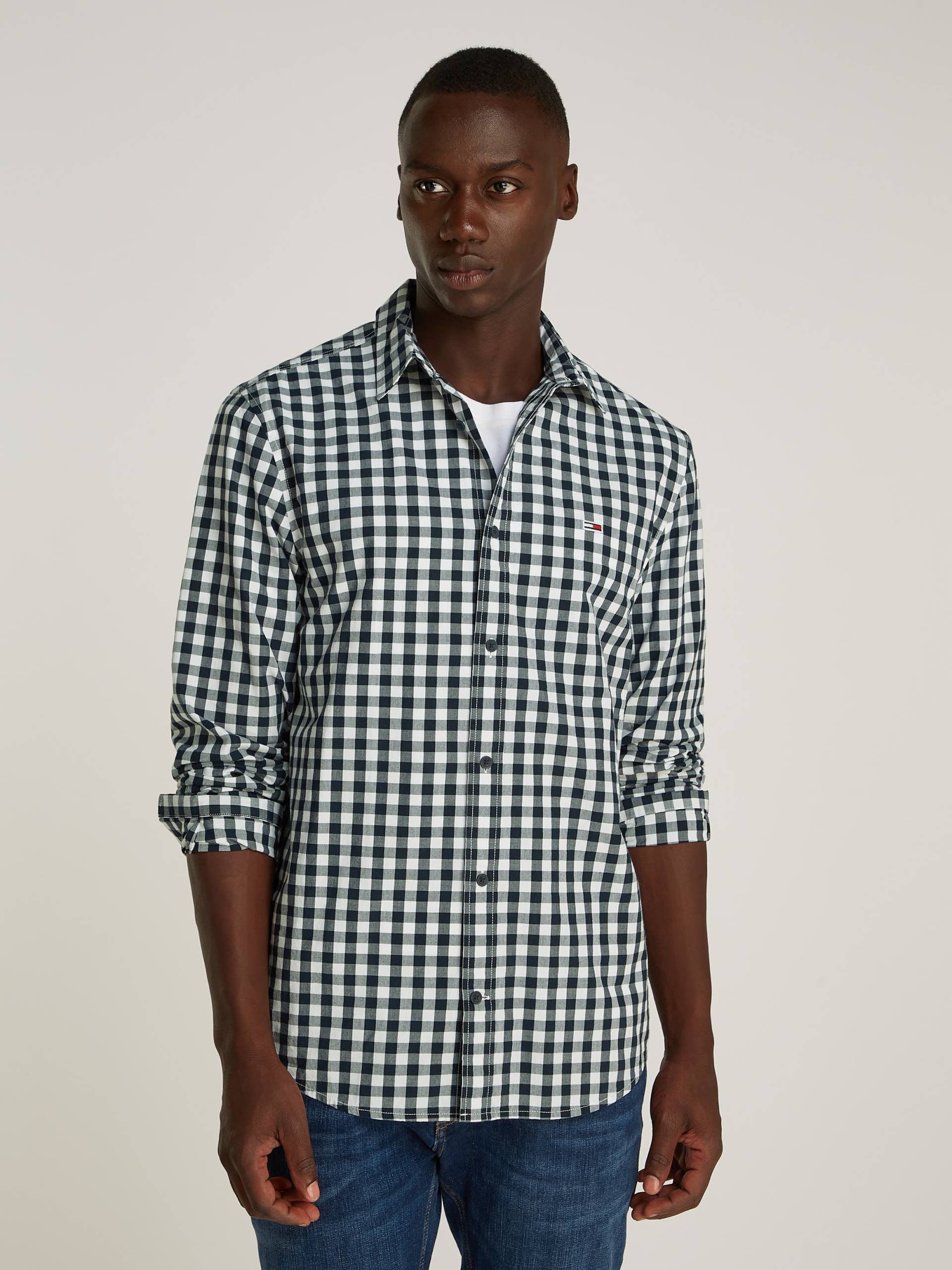 Tommy Jeans Karohemd »TJM REG POPLIN CHECK SHIRT« von Tommy Jeans