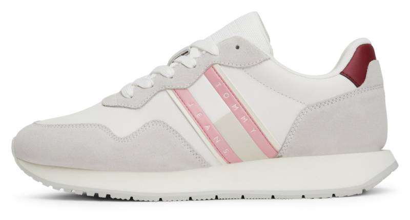 Tommy Jeans Keilsneaker »TJW EVA RUNNER MAT MIX ESS«, Freizeitschuh, Halbschuh, Schnürschuh mit seitlicher Logoflagge von Tommy Jeans