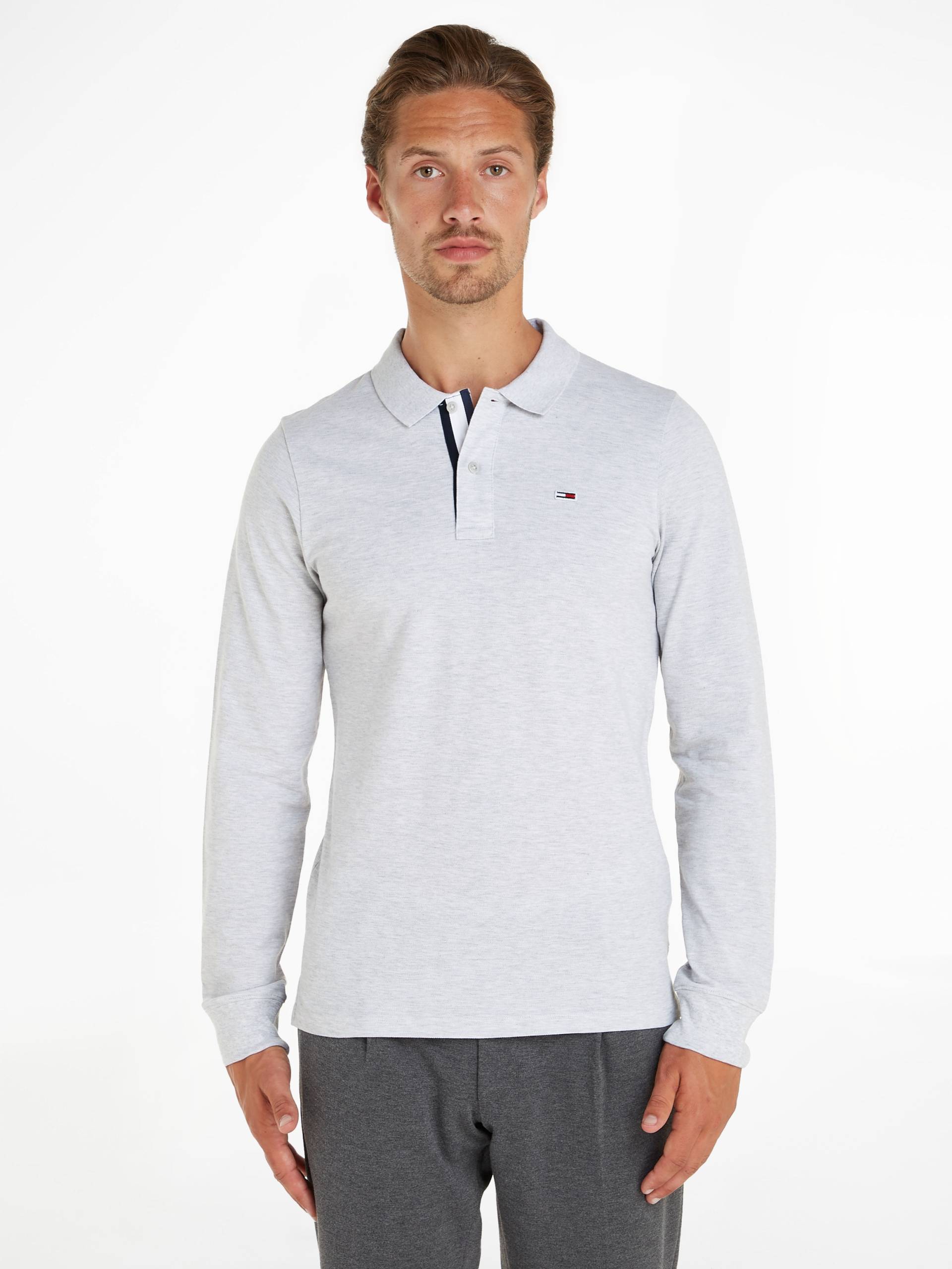 Tommy Jeans Langarm-Poloshirt »TJM SLIM SOLID LS POLO« Tommy Jeans Langarm-Poloshirt »TJM SLIM SOLID LS POLO« von Tommy Jeans