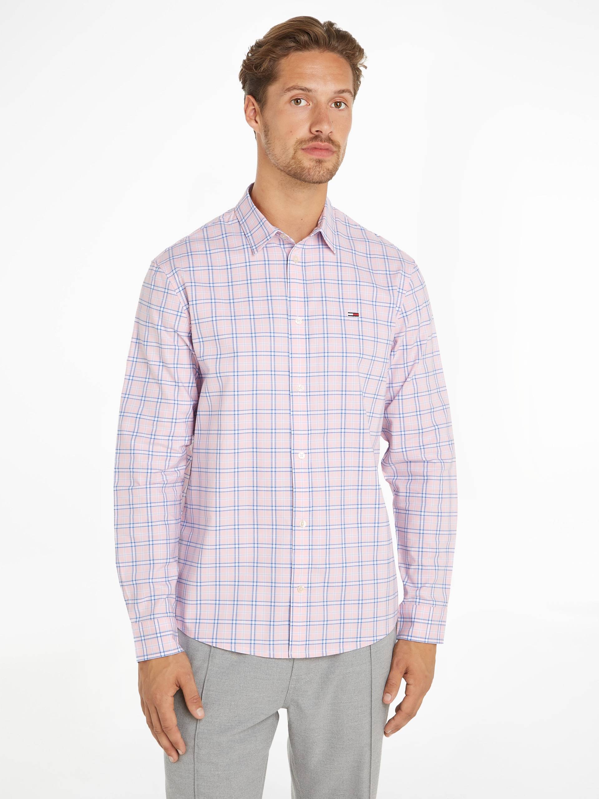 Tommy Jeans Langarmhemd »TJM REG OXFORD CHECK SHIRT« von Tommy Jeans