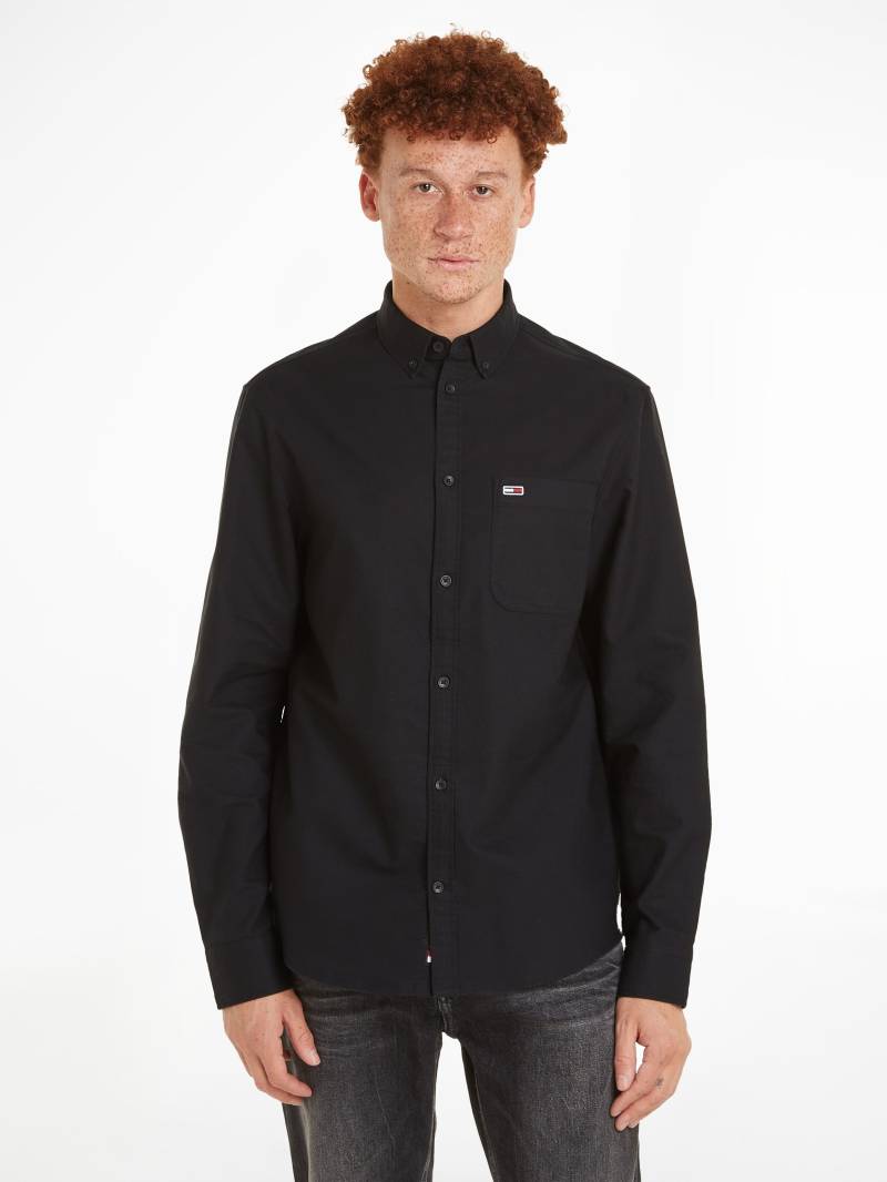 Tommy Jeans Langarmhemd »TJM REG OXFORD SHIRT«, mit Button-down-Kragen von Tommy Jeans