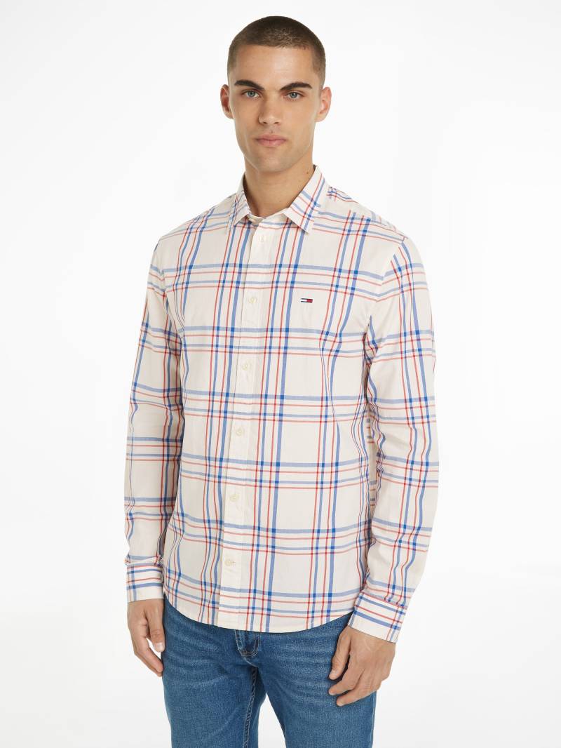 Tommy Jeans Langarmhemd »TJM REG POPLIN CHECK SHIRT« von Tommy Jeans