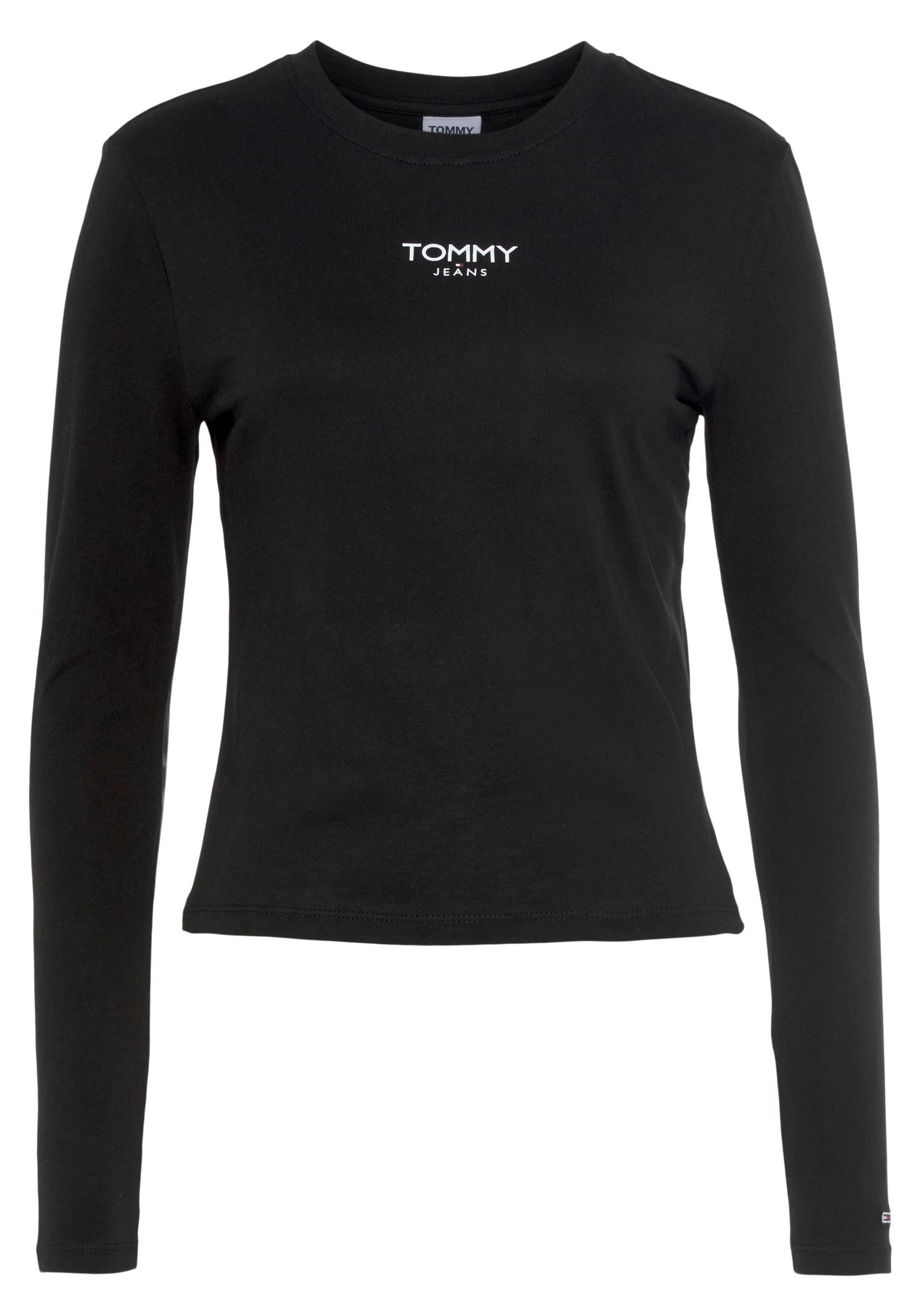 Tommy Jeans Langarmshirt »TJW BBY ESSENTIAL LOGO 1 LS«, mit Logodruck von Tommy Jeans