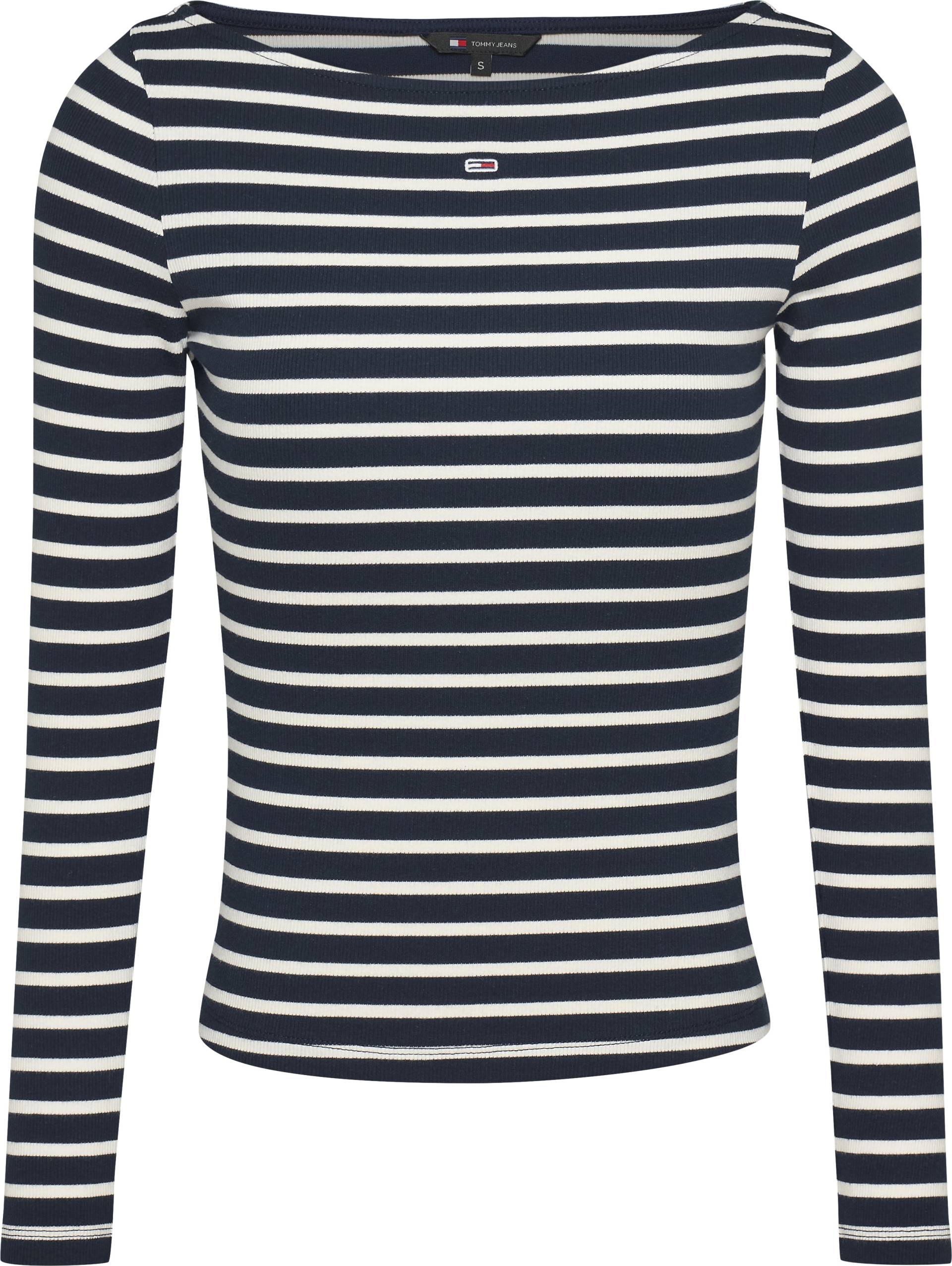 Tommy Jeans Langarmshirt »TJW BRETON STRIPE LS«, im Streifendesign von Tommy Jeans