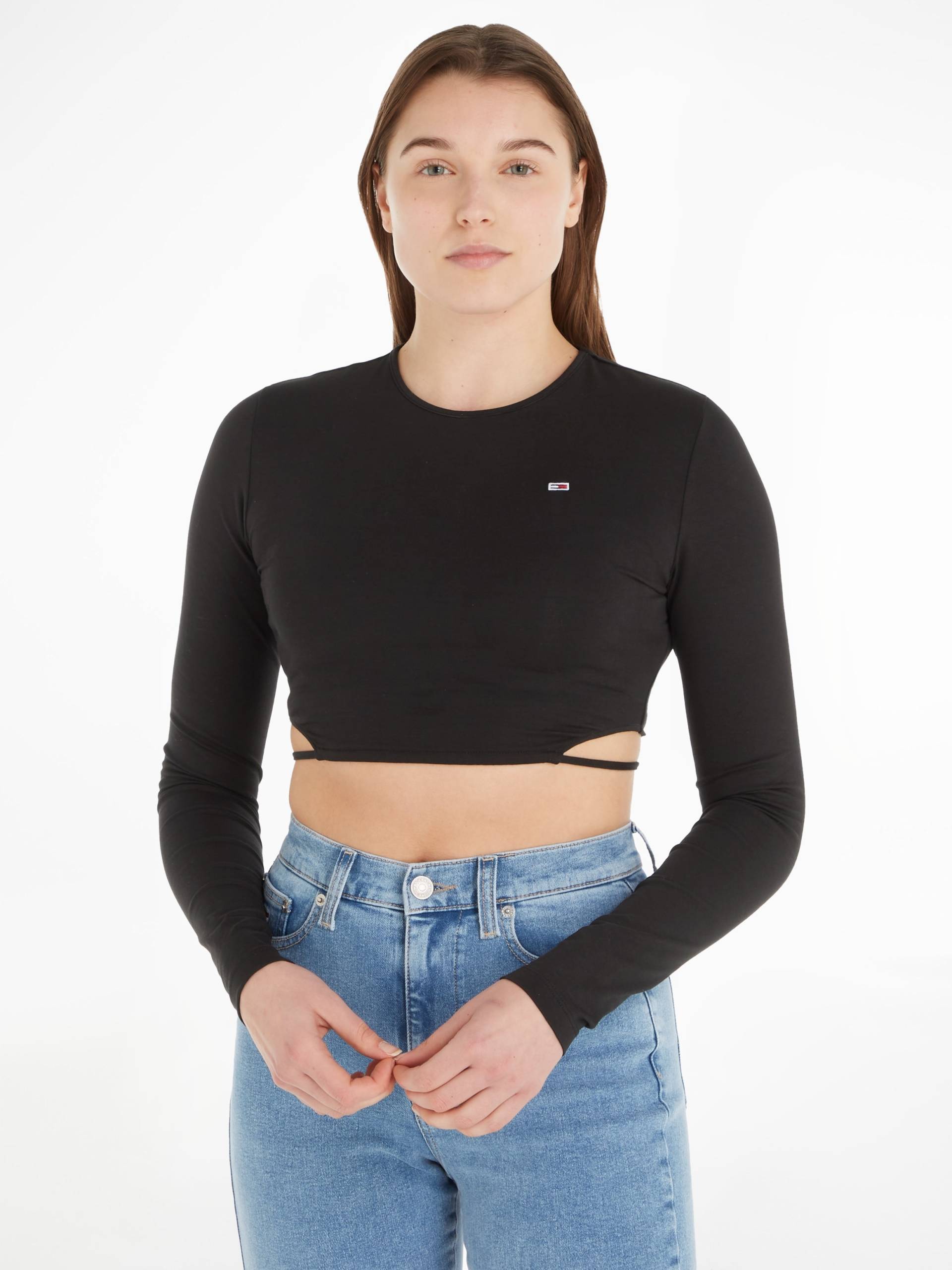 Tommy Jeans Langarmshirt »TJW TIE WRAP TOP«, mit Tommy Jeans Markenlabel Tommy Jeans Langarmshirt »TJW TIE WRAP TOP«, mit Tommy Jeans Markenlabel von Tommy Jeans