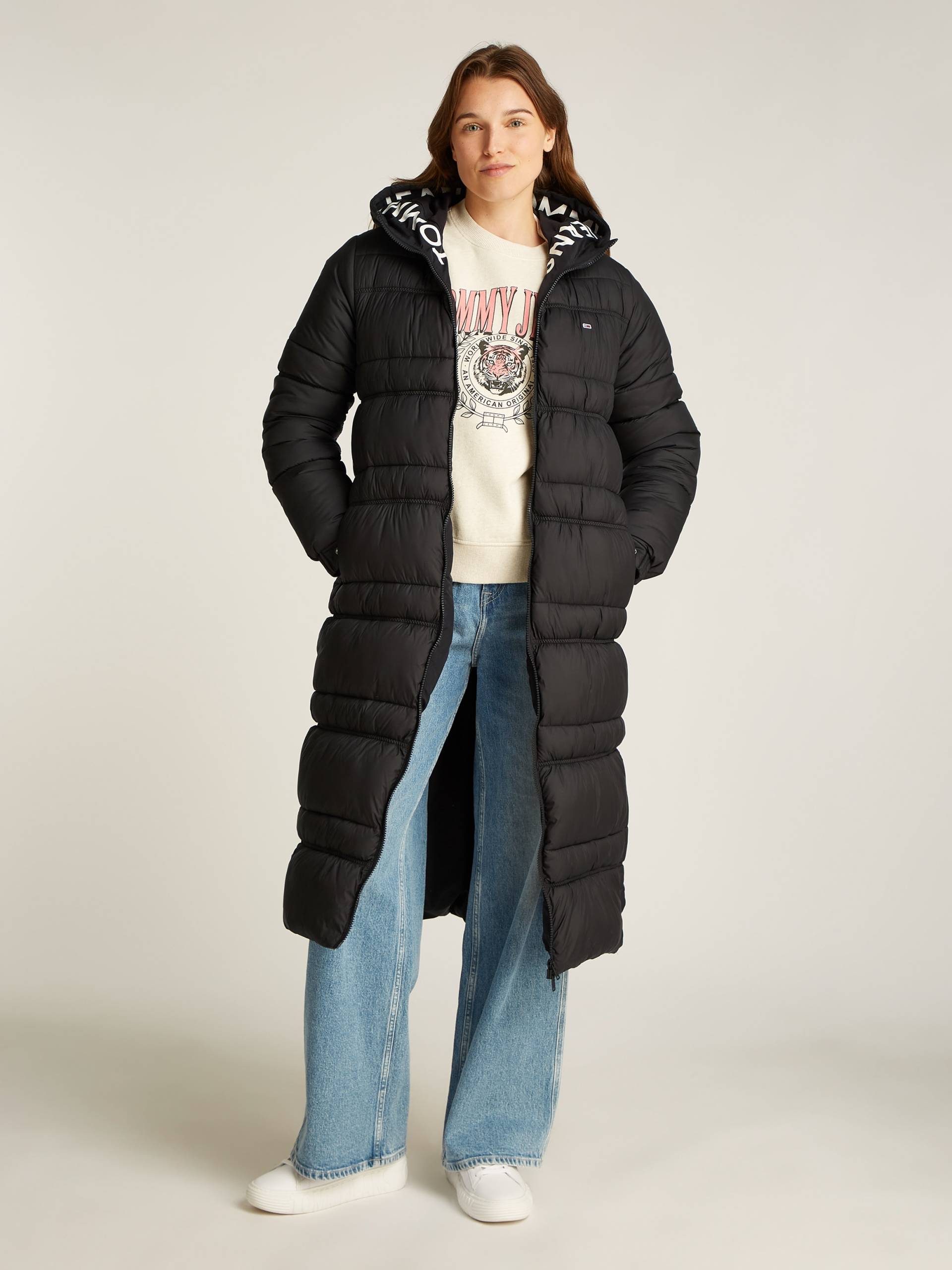 Tommy Jeans Langmantel, mit Logoschriftzug Tommy Jeans Langmantel, mit Logoschriftzug von Tommy Jeans
