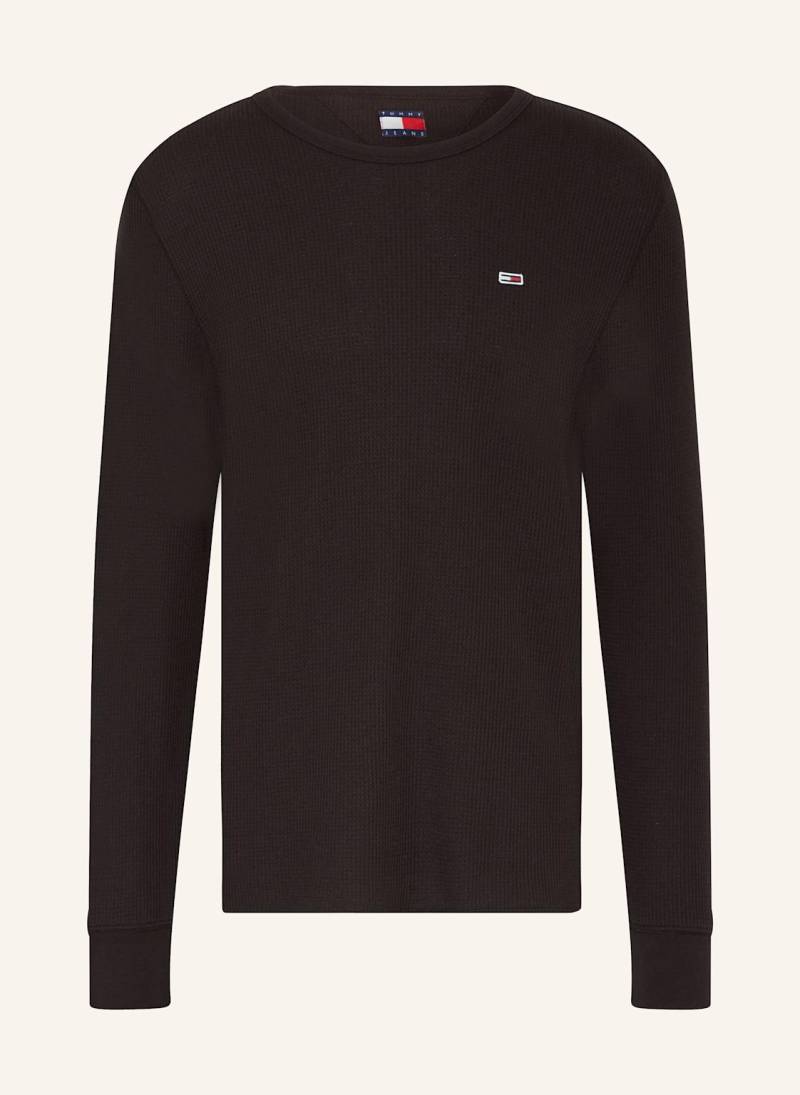 Tommy Jeans Longsleeve schwarz von Tommy Jeans