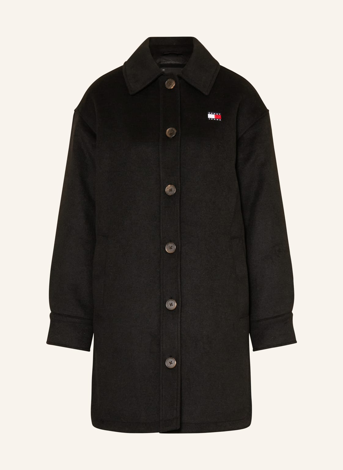 Tommy Jeans Mantel schwarz Tommy Jeans Mantel schwarz von Tommy Jeans