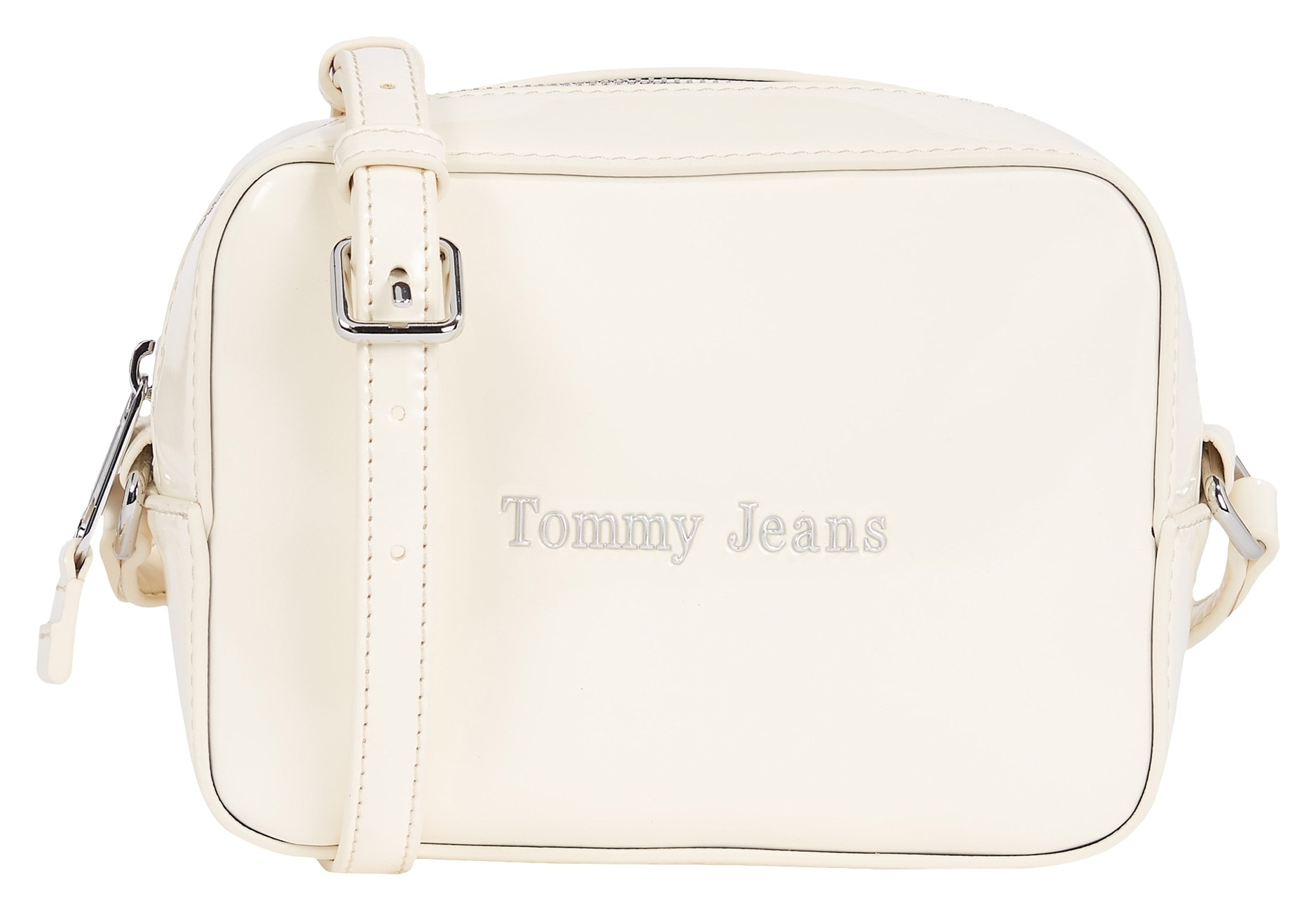 Tommy Jeans Mini Bag »TJW MUST CAMERA BAG PATENT PU«, Handtasche Damen Tasche Damen Schultertasche von Tommy Jeans