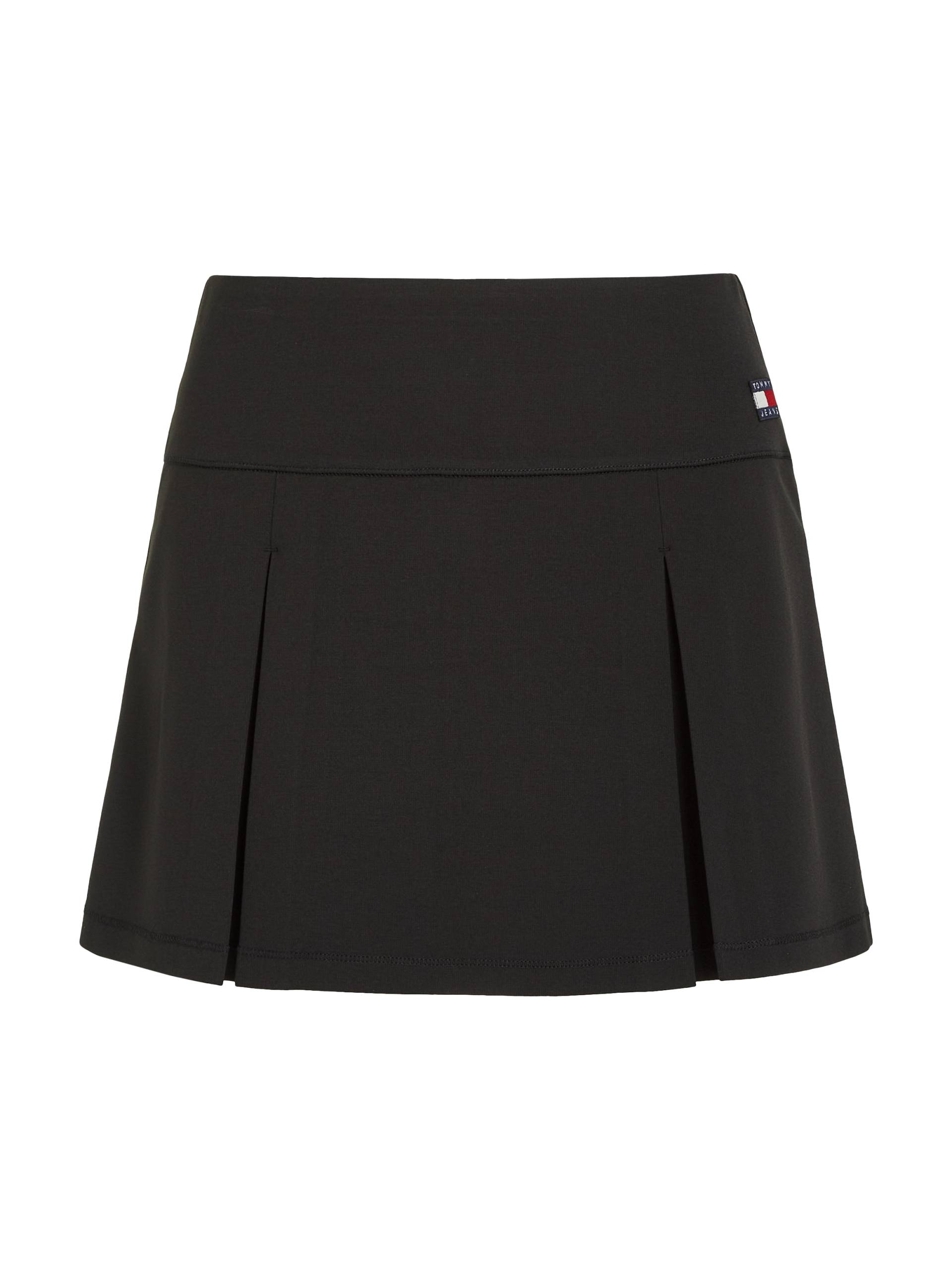 Tommy Jeans Minirock »TJW BOX PLEAT JERSEY MINI SKIRT«, Webrock in modischer Boxy Form von Tommy Jeans