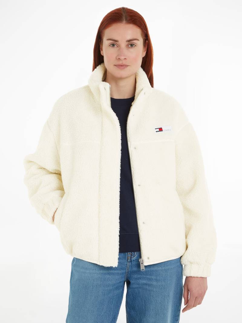 Tommy Jeans Outdoorjacke »TJW TEDDY JACKET«, mit Logopatch von Tommy Jeans