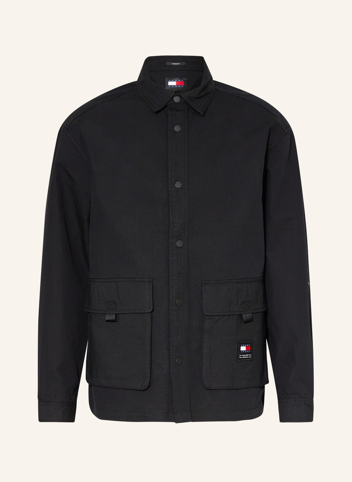 Tommy Jeans Overshirt schwarz Tommy Jeans Overshirt schwarz von Tommy Jeans